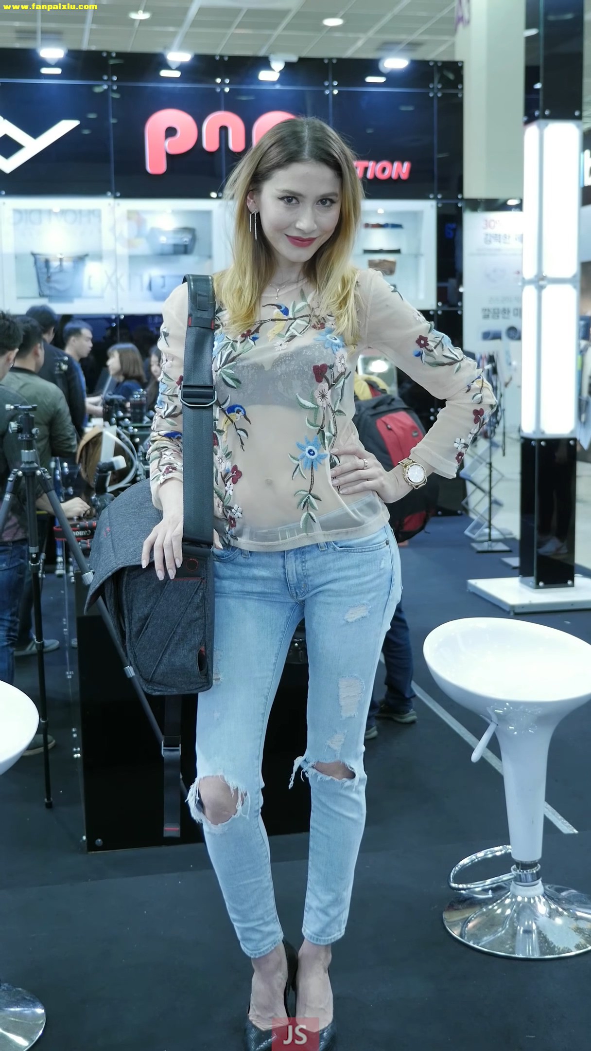 ģأɣ-FANCAM<strong><font color='red'>[5P]</font></strong>[.112][170422][Seoul Motor Show][2K]Ůŷ(4)