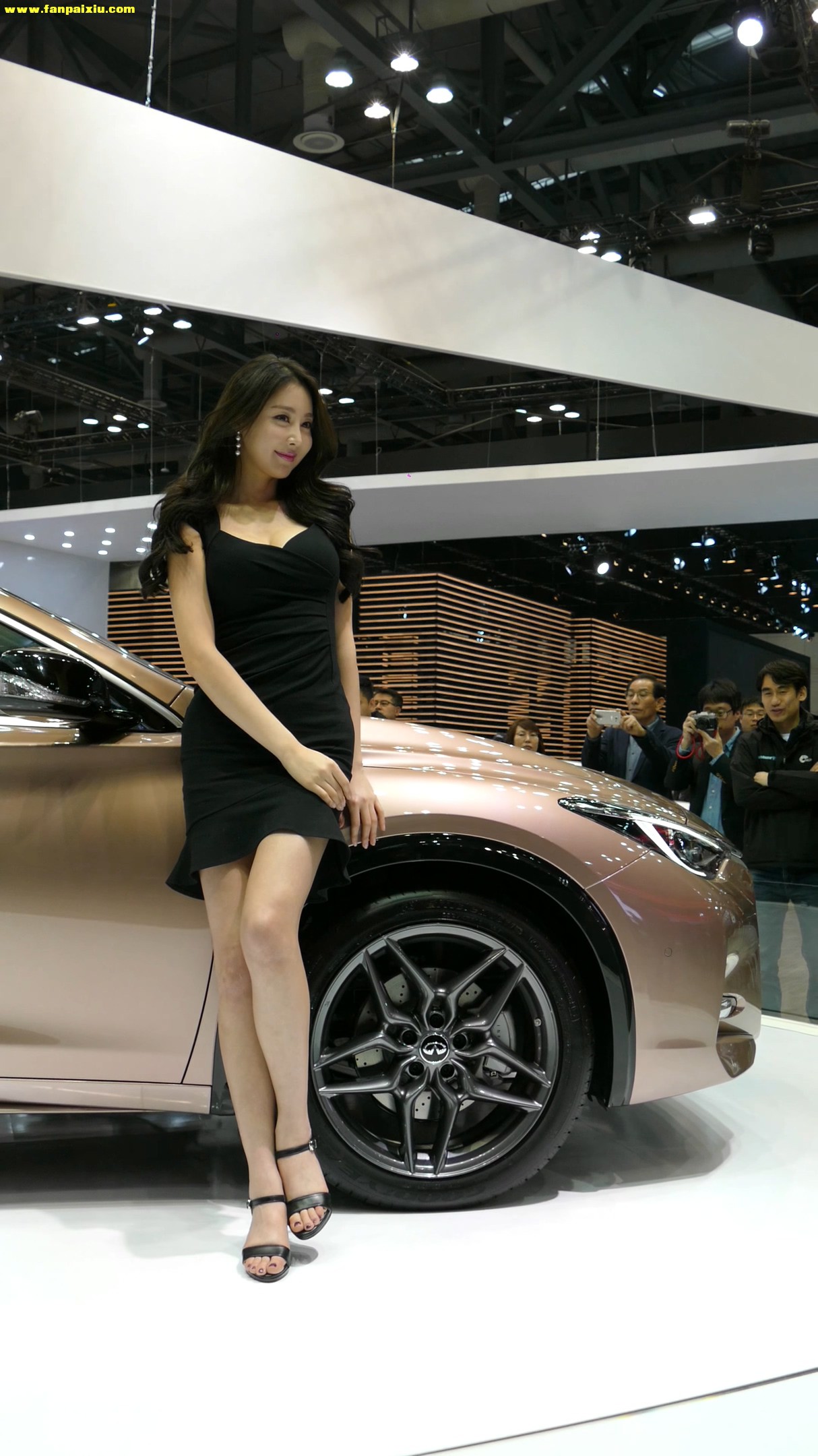 ģأɣ-FANCAM<strong><font color='red'>[4P]</font></strong>[.384][170404][Seoul Motor Show-Infiniti Q30][4K][ԭ]Ůŷ(2)