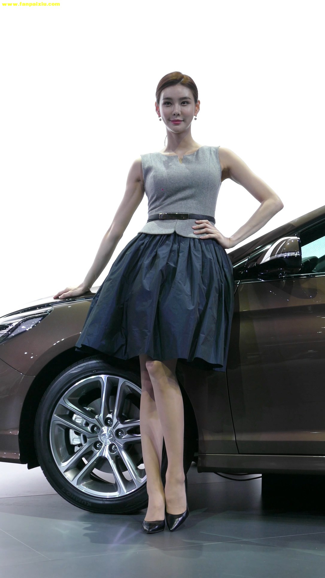 ģأɣ-FANCAM<strong><font color='red'>[5P]</font></strong>[.390][170404][Seoul Motor Show][4K][ԭ]Ůŷ(2)