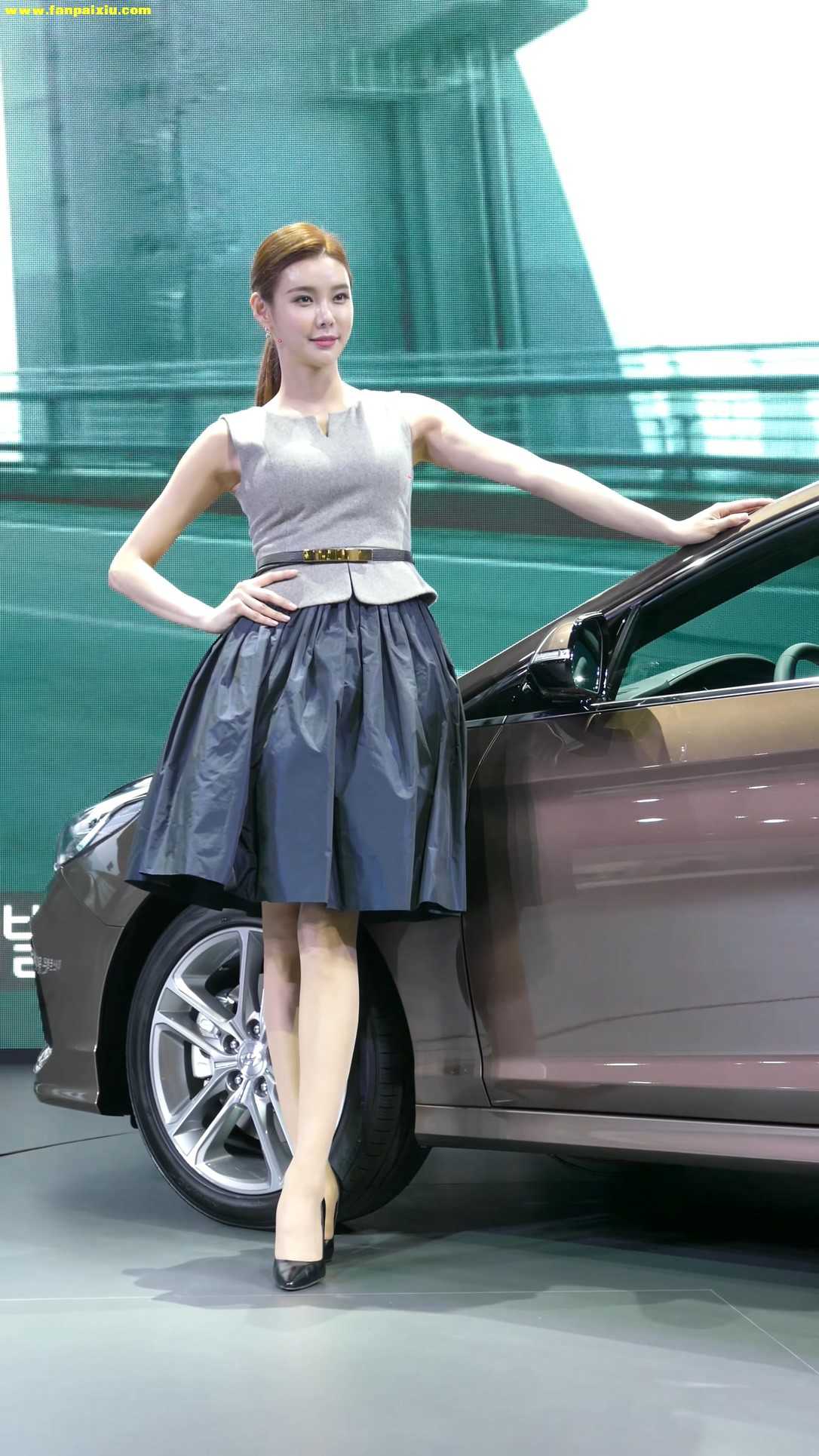 ģأɣ-FANCAM<strong><font color='red'>[5P]</font></strong>[.390][170404][Seoul Motor Show][4K][ԭ]Ůŷ(4)
