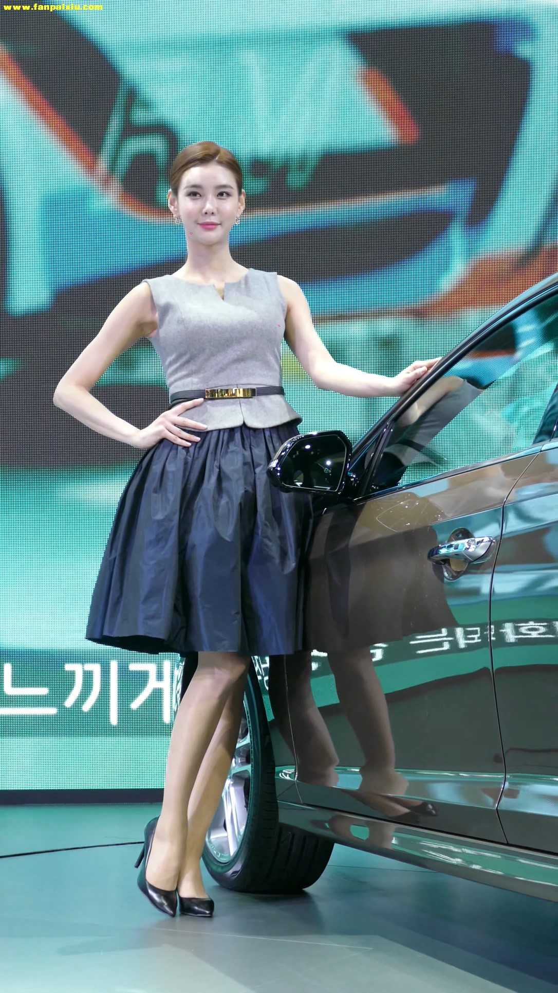 ģأɣ-FANCAM<strong><font color='red'>[5P]</font></strong>[.390][170404][Seoul Motor Show][4K][ԭ]Ůŷ(3)