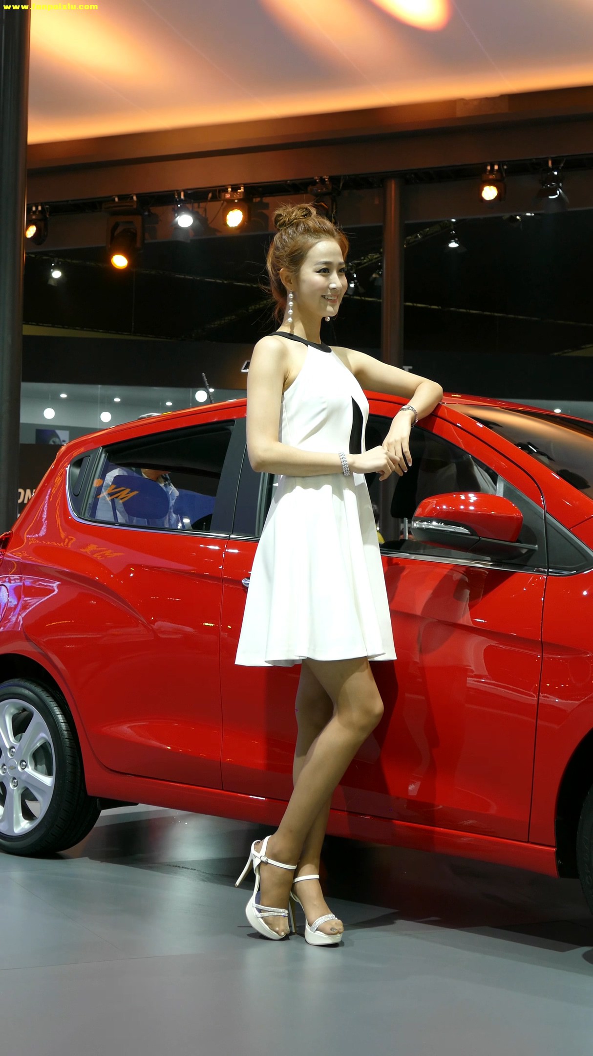 ģأɣ-FANCAM<strong><font color='red'>[6P]</font></strong>[.391][170404][Seoul Motor Show][4K][ԭ]Ůŷ(5)