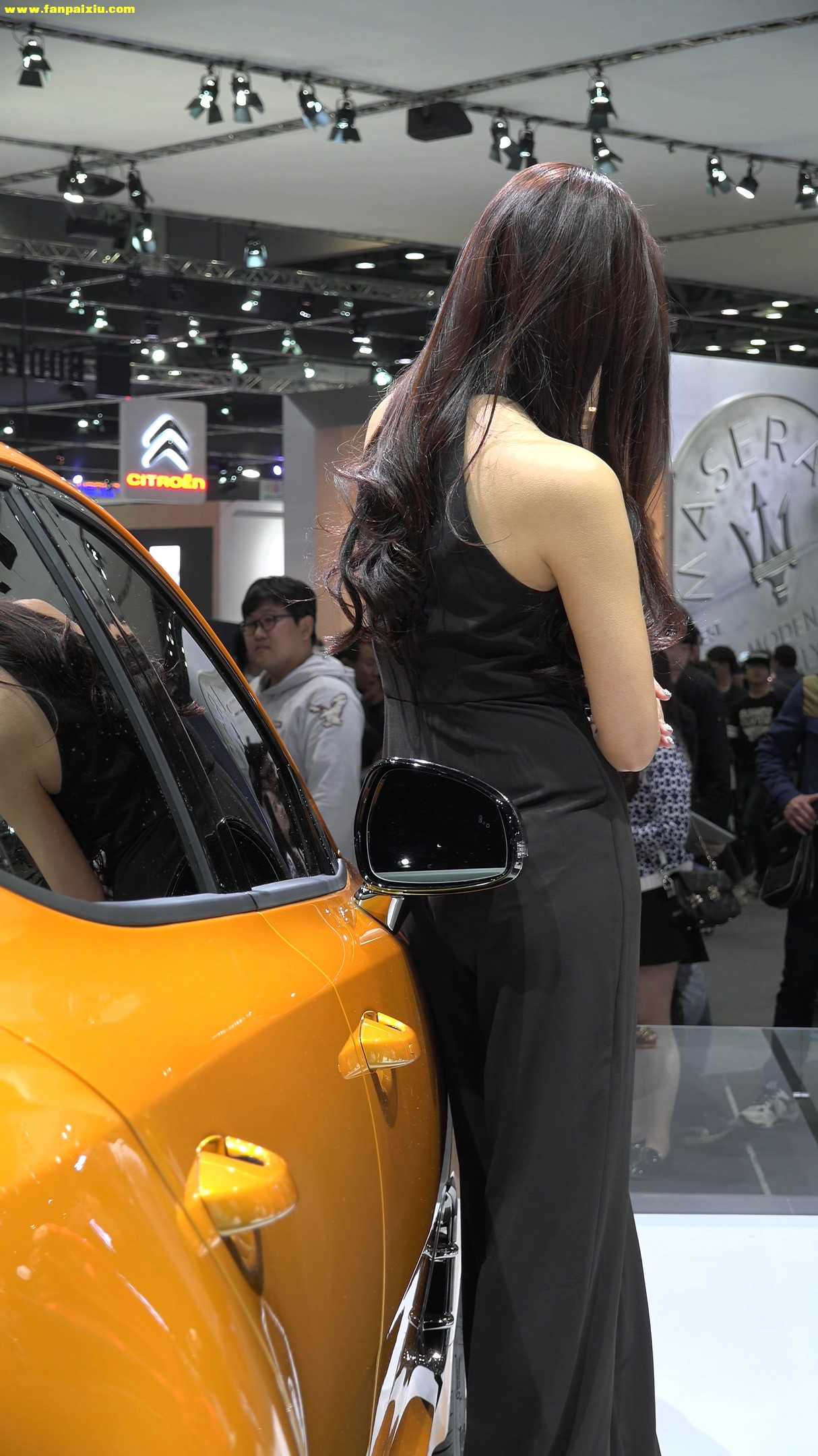 ģأɣ-FANCAM<strong><font color='red'>[7P]</font></strong>[.457\460][170402][KINTEX-2017 Seoul Motor Show 178cm][4K][ԭ]Ůŷ(7)