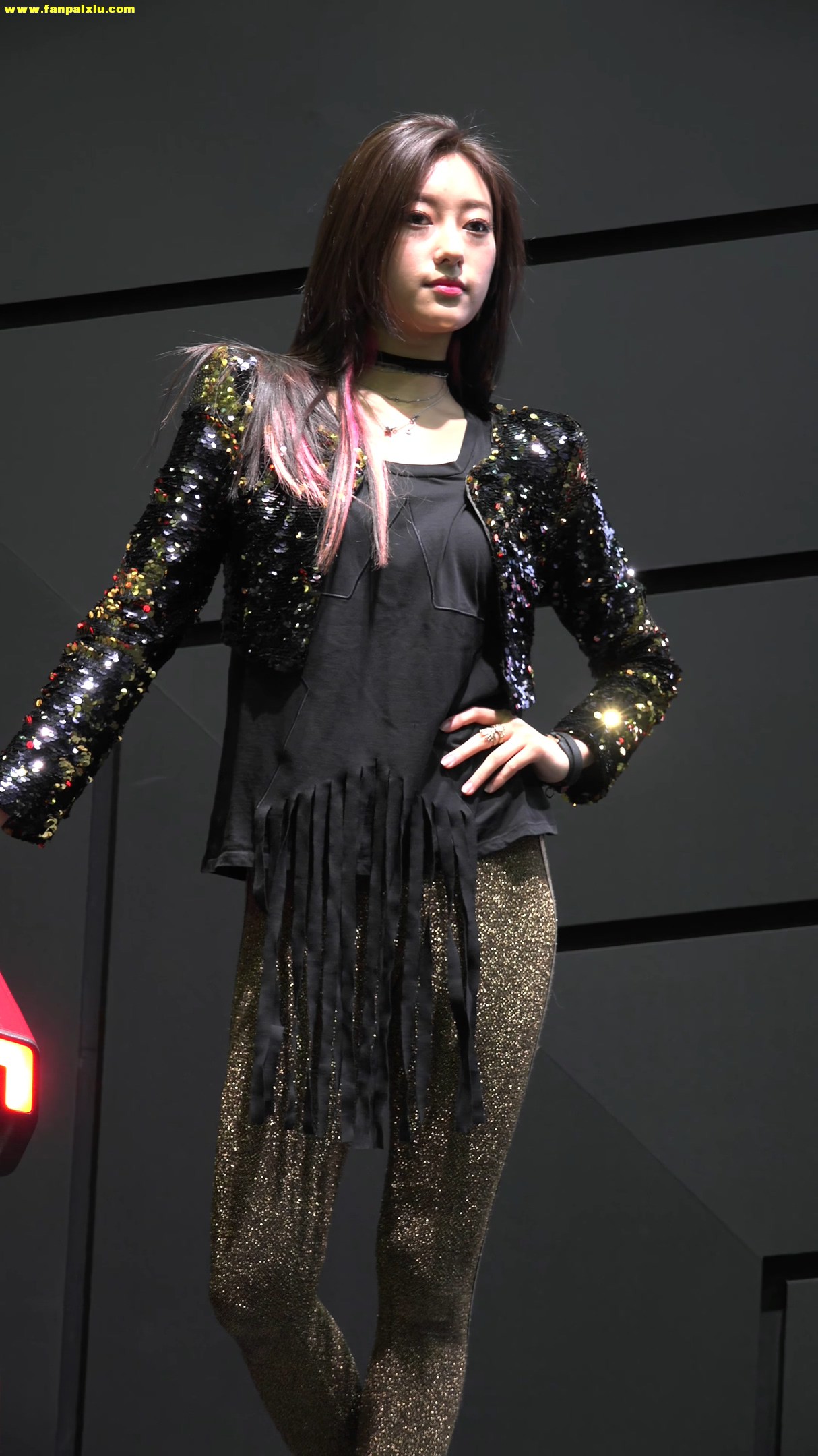 ģأɣ-FANCAM<strong><font color='red'>[4P]</font></strong>[.474][170402][KINTEX-2017 Seoul Motor Show][4K][ԭ]Ůŷ(4)