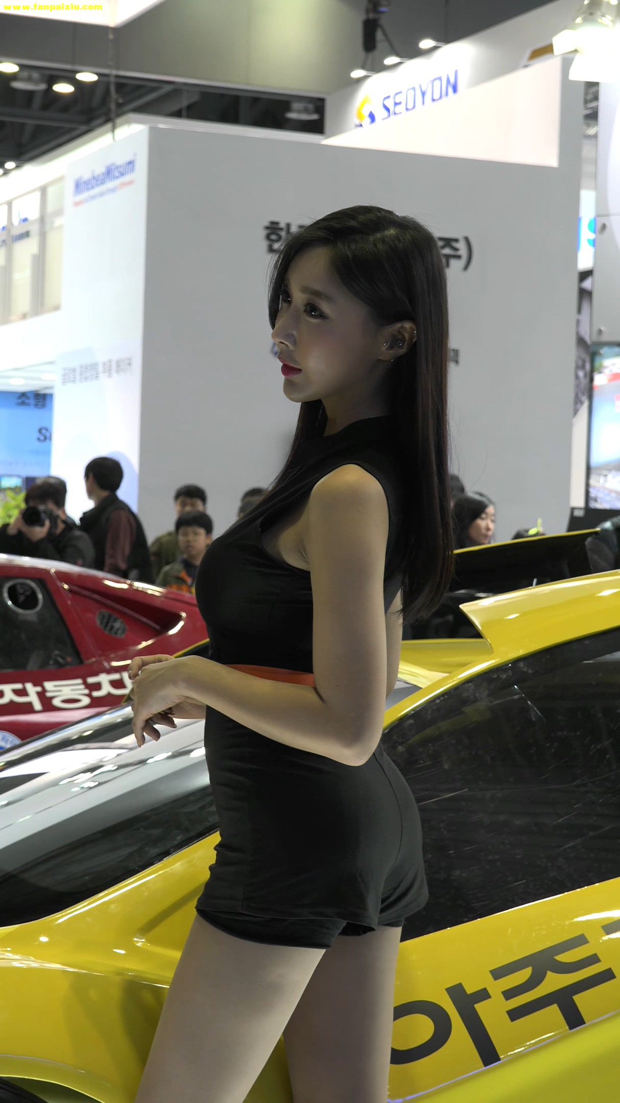 ģأɣ-FANCAM<strong><font color='red'>[9P]</font></strong>[.478][170402][KINTEX-2017 Seoul Motor Show][4K][ԭ]Ůŷ(7)