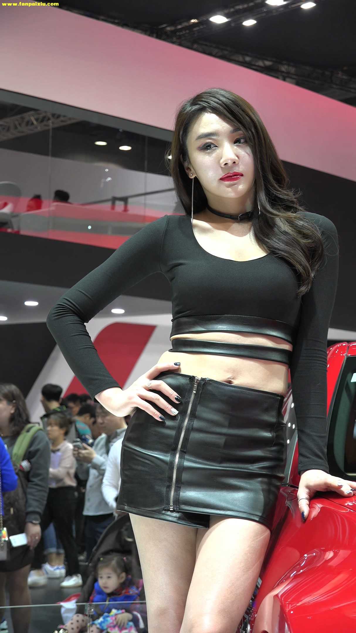 ģأɣ-FANCAM<strong><font color='red'>[4P]</font></strong>[.483][170402][KINTEX-2017 Seoul Motor Show][4K][ԭ]Ůŷ(1)