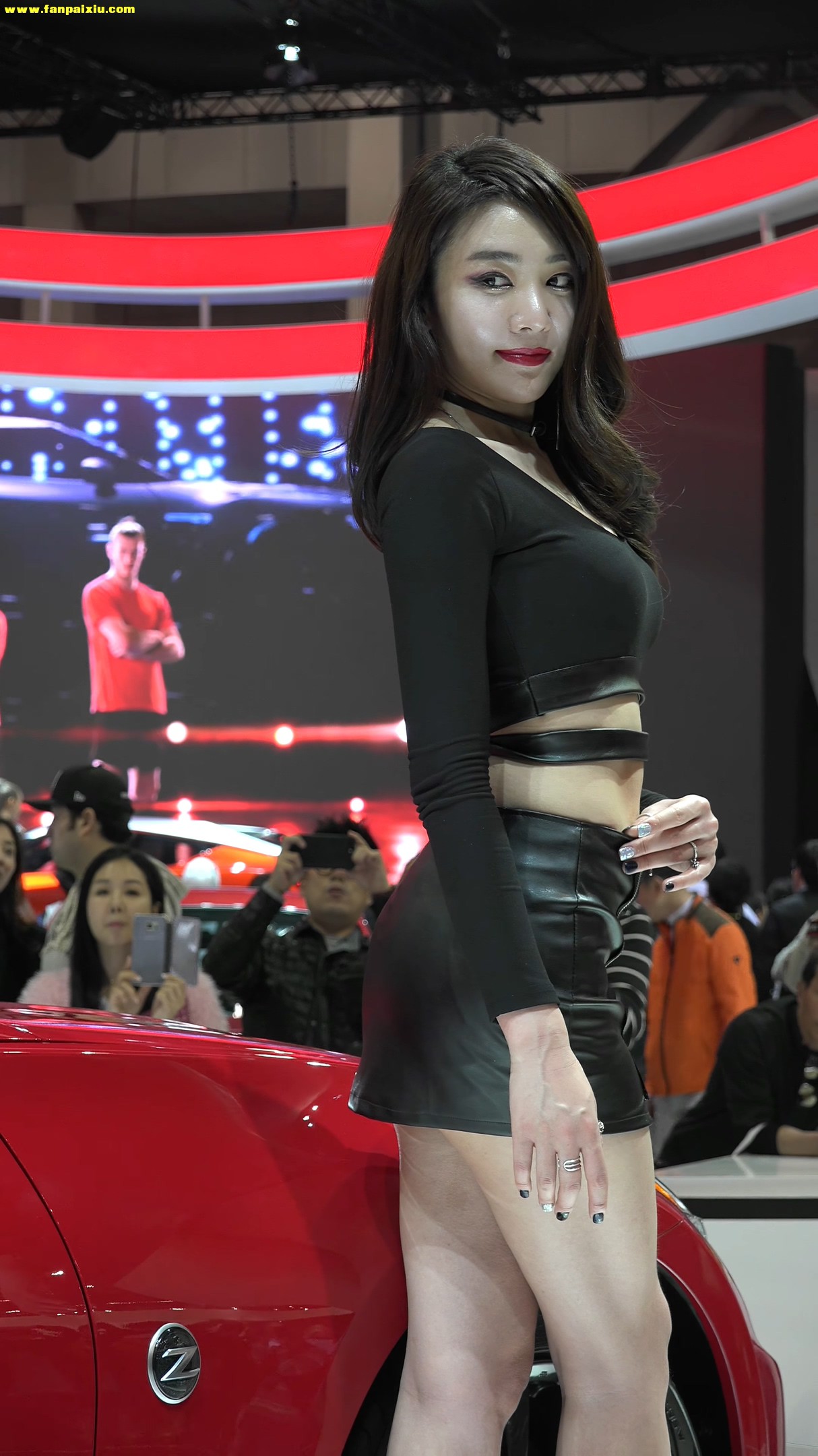 ģأɣ-FANCAM<strong><font color='red'>[4P]</font></strong>[.483][170402][KINTEX-2017 Seoul Motor Show][4K][ԭ]Ůŷ(4)