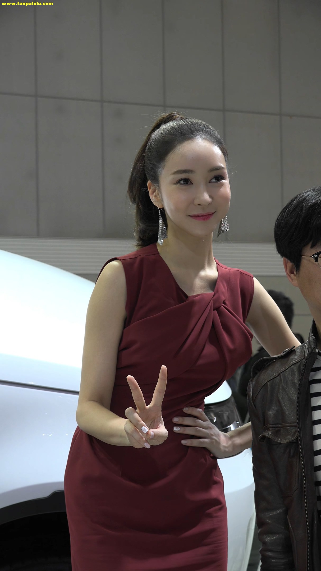 ģأɣ-FANCAM<strong><font color='red'>[6P]</font></strong>[.487][170402][KINTEX-2017 Seoul Motor Show S ][4K][ԭ]Ůŷ(6)