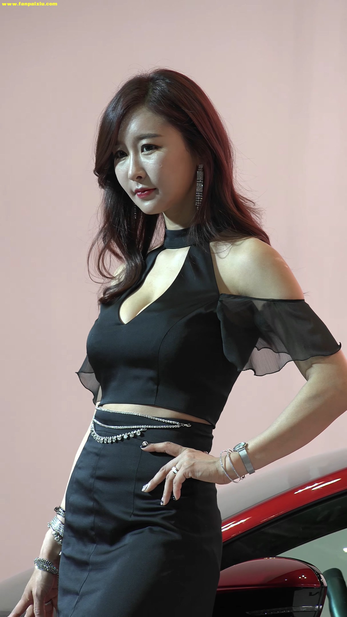 ģأɣ-FANCAM<strong><font color='red'>[5P]</font></strong>[.488][170402][KINTEX-2017 Seoul Motor Show S ][4K][ԭ]Ůŷ(4)