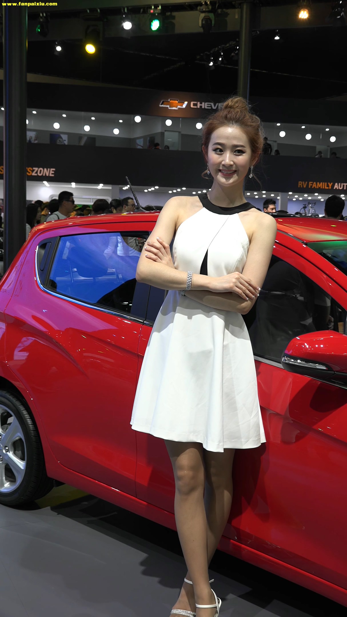ģأɣ-FANCAM<strong><font color='red'>[8P]</font></strong>[.489][170402][KINTEX-2017 Seoul Motor Show S ][4K][ԭ]Ůŷ(5)