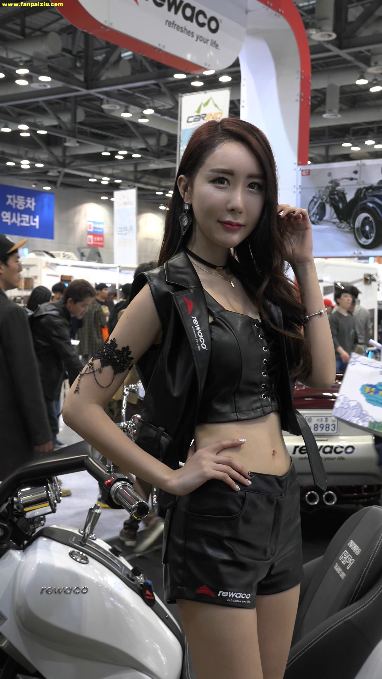 ģأɣ-FANCAM<strong><font color='red'>[7P]</font></strong>[.491][170402][KINTEX-2017 Seoul Motor Show][4K][ԭ]Ůŷ(3)