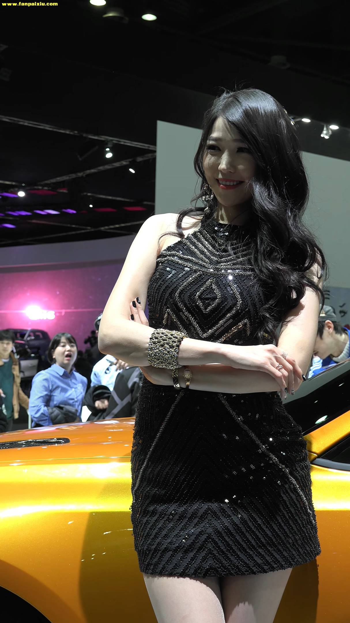 ģأɣ-FANCAM<strong><font color='red'>[7P]</font></strong>[.497][170402][Lee Eunhye][Seoul Motor Show S Ʒ][4K][ԭ]Ůŷ(7)