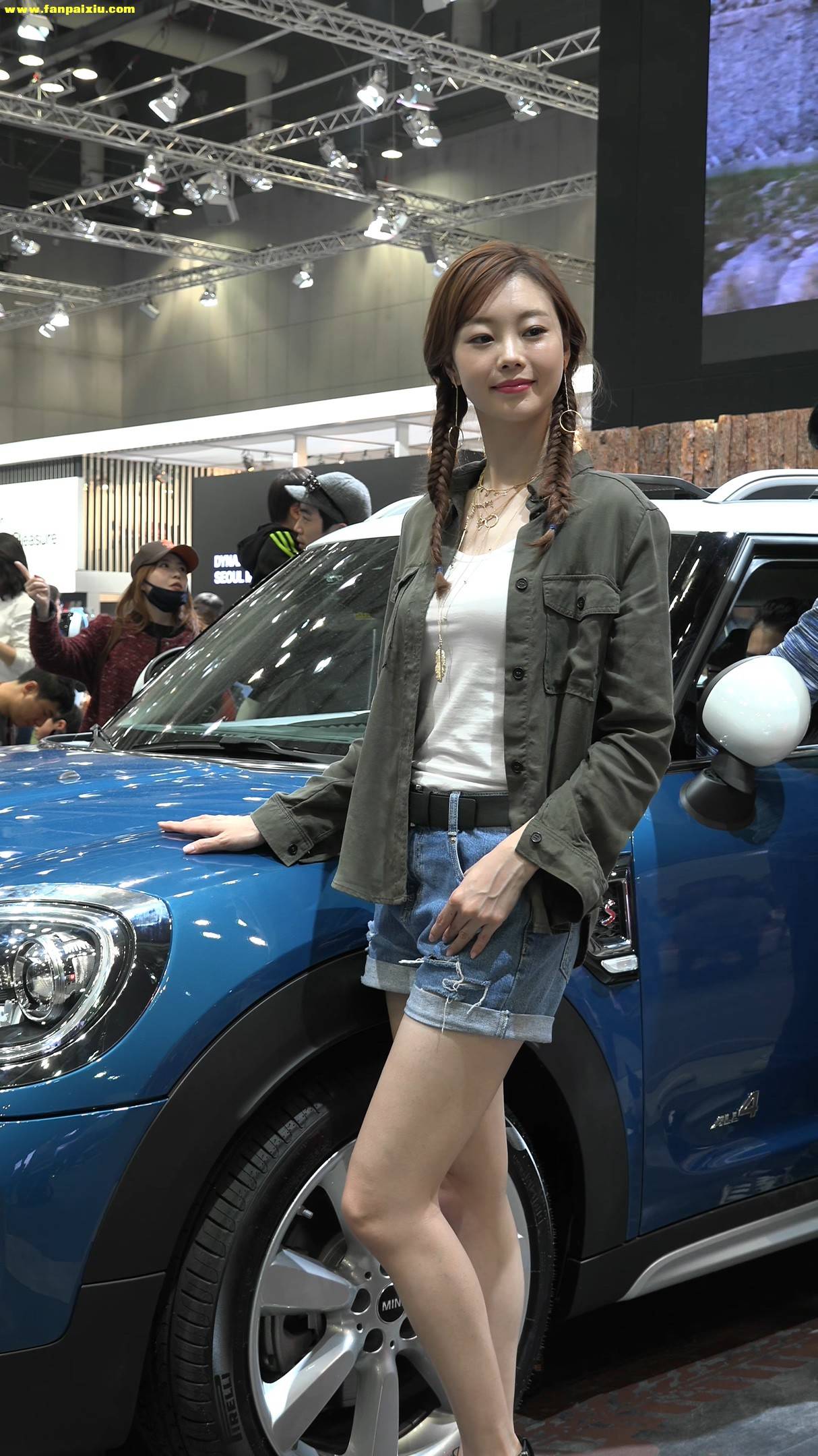 ģأɣ-FANCAM<strong><font color='red'>[4P]</font></strong>[.498][170402][KINTEX-2017 Seoul Motor Show][4K][ԭ]Ůŷ(2)