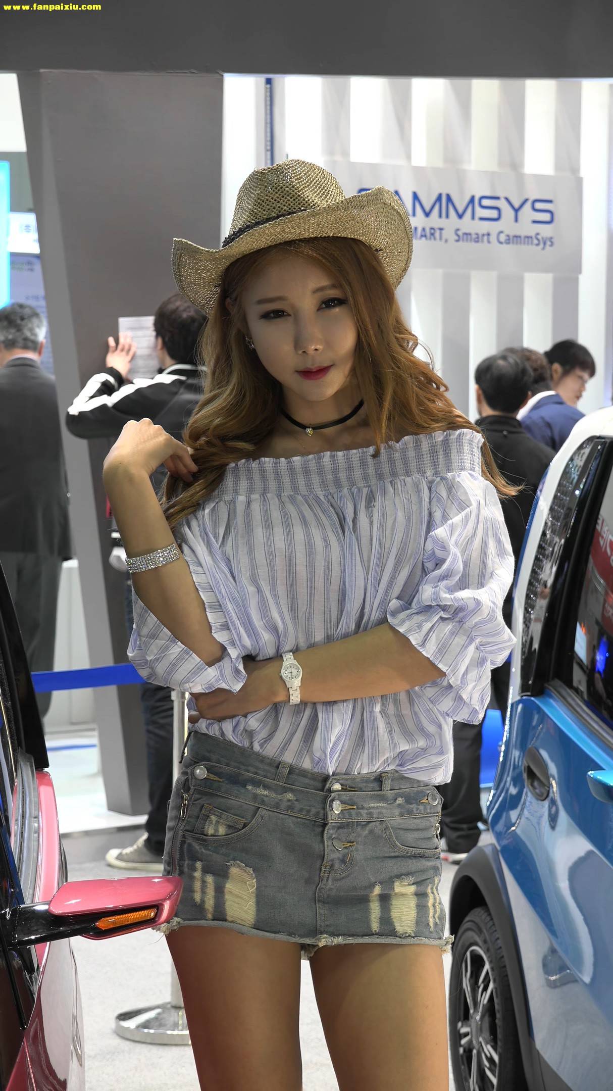 ģأɣ-FANCAM<strong><font color='red'>[5P]</font></strong>[.500][170402][KINTEX-2017 Seoul Motor Show][4K][ԭ]Ůŷ(1)