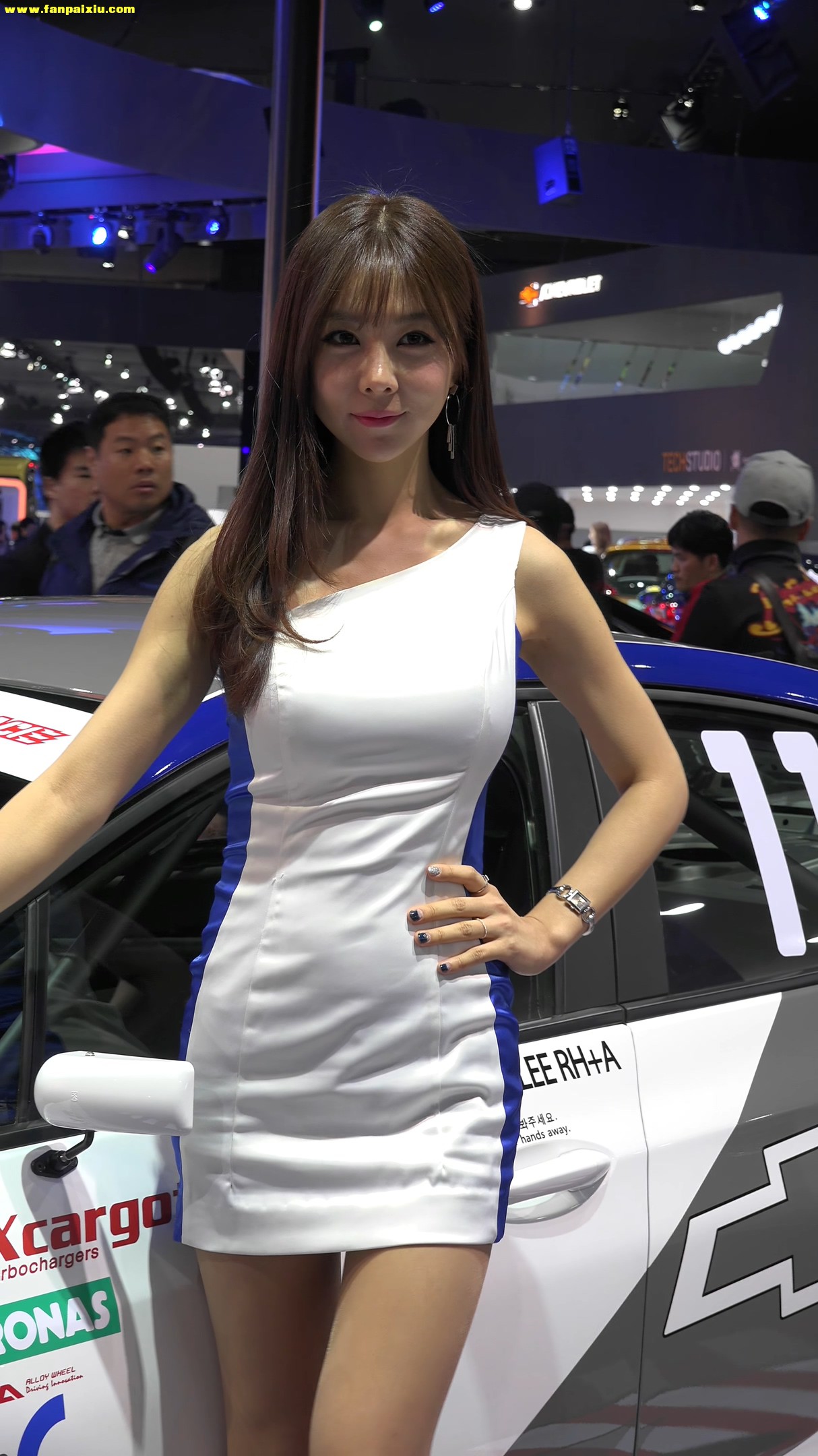 ģأɣ-FANCAM<strong><font color='red'>[4P]</font></strong>[.506][170402][KINTEX-2017 Seoul Motor Show SƷ][4K][ԭ]Ůŷ(1)