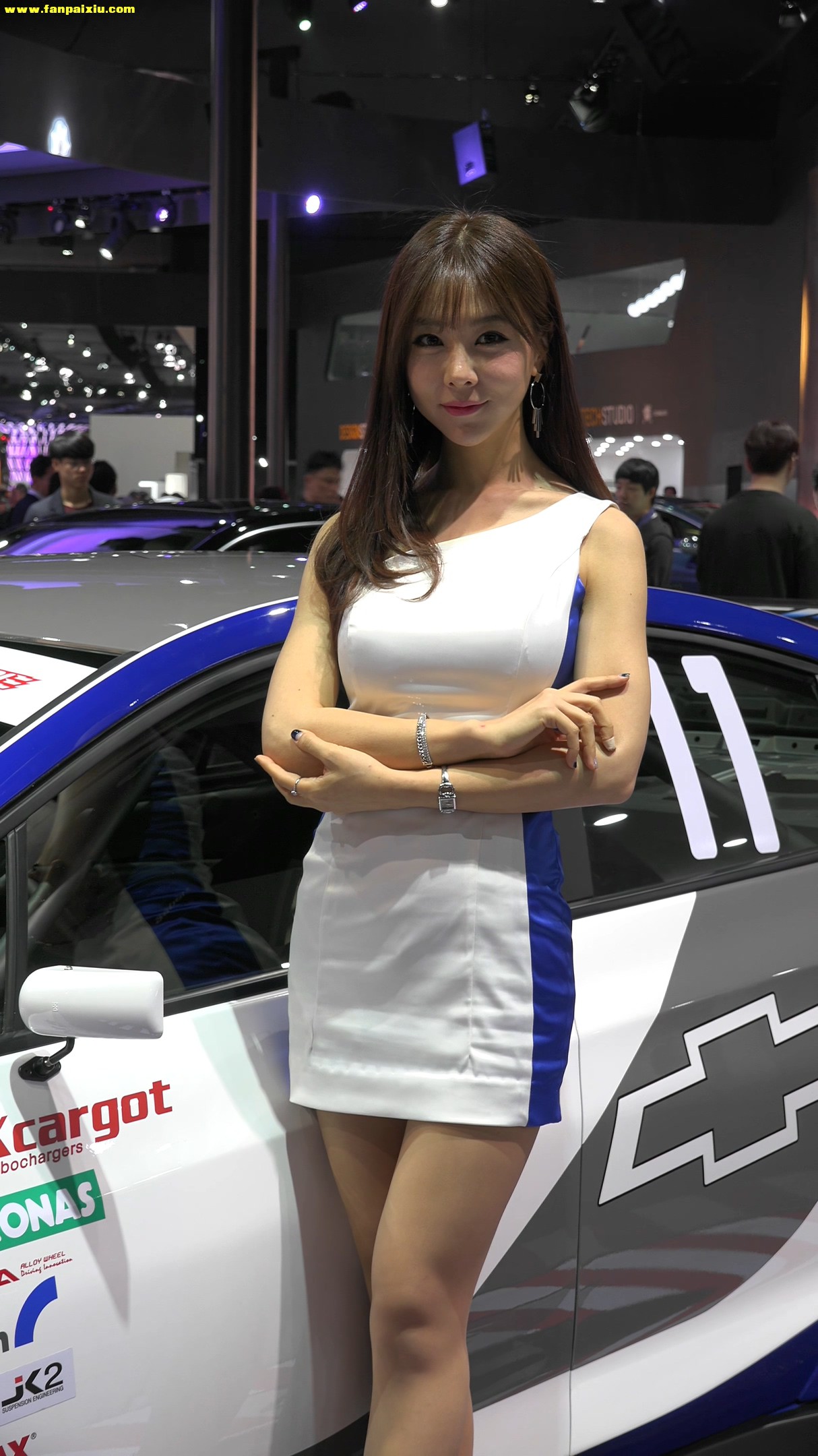 ģأɣ-FANCAM<strong><font color='red'>[4P]</font></strong>[.506][170402][KINTEX-2017 Seoul Motor Show SƷ][4K][ԭ]Ůŷ(3)