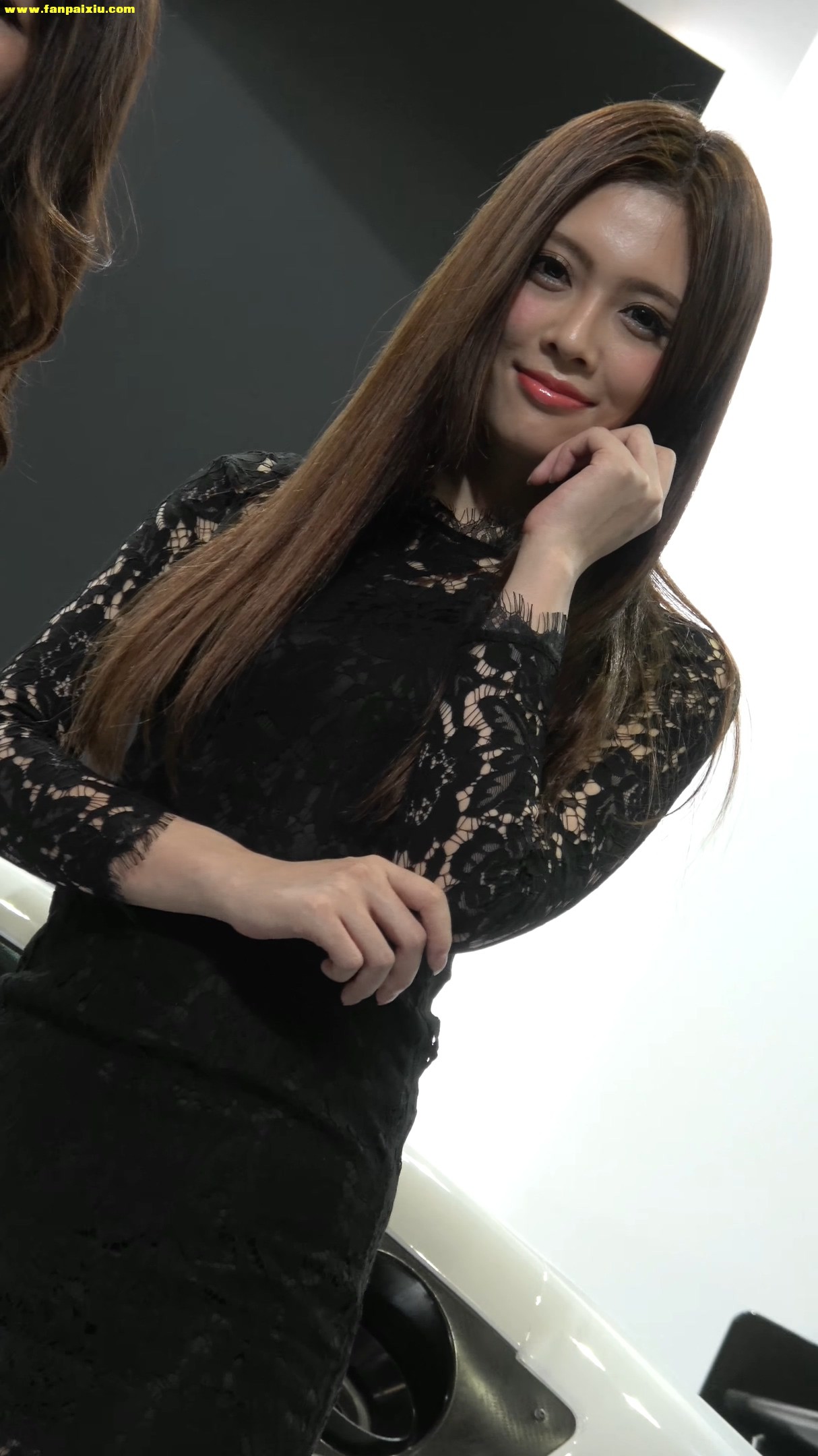ģأɣ-FANCAM<strong><font color='red'>[6P]</font></strong>[.591][2017 Tokyo Auto Salon][S ˿][4K][ԭ]Ůŷ(2)