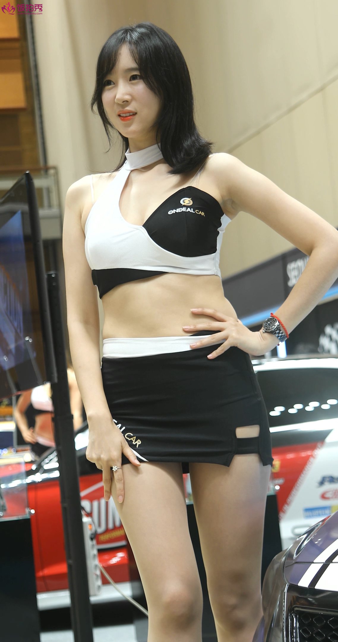 ģأɣ-FANCAM<strong><font color='red'>[9P]</font></strong>[.660][170713][2017 SEOUL AUTO SALON-SƷ ][4K][ԭ]Ůŷ(5)
