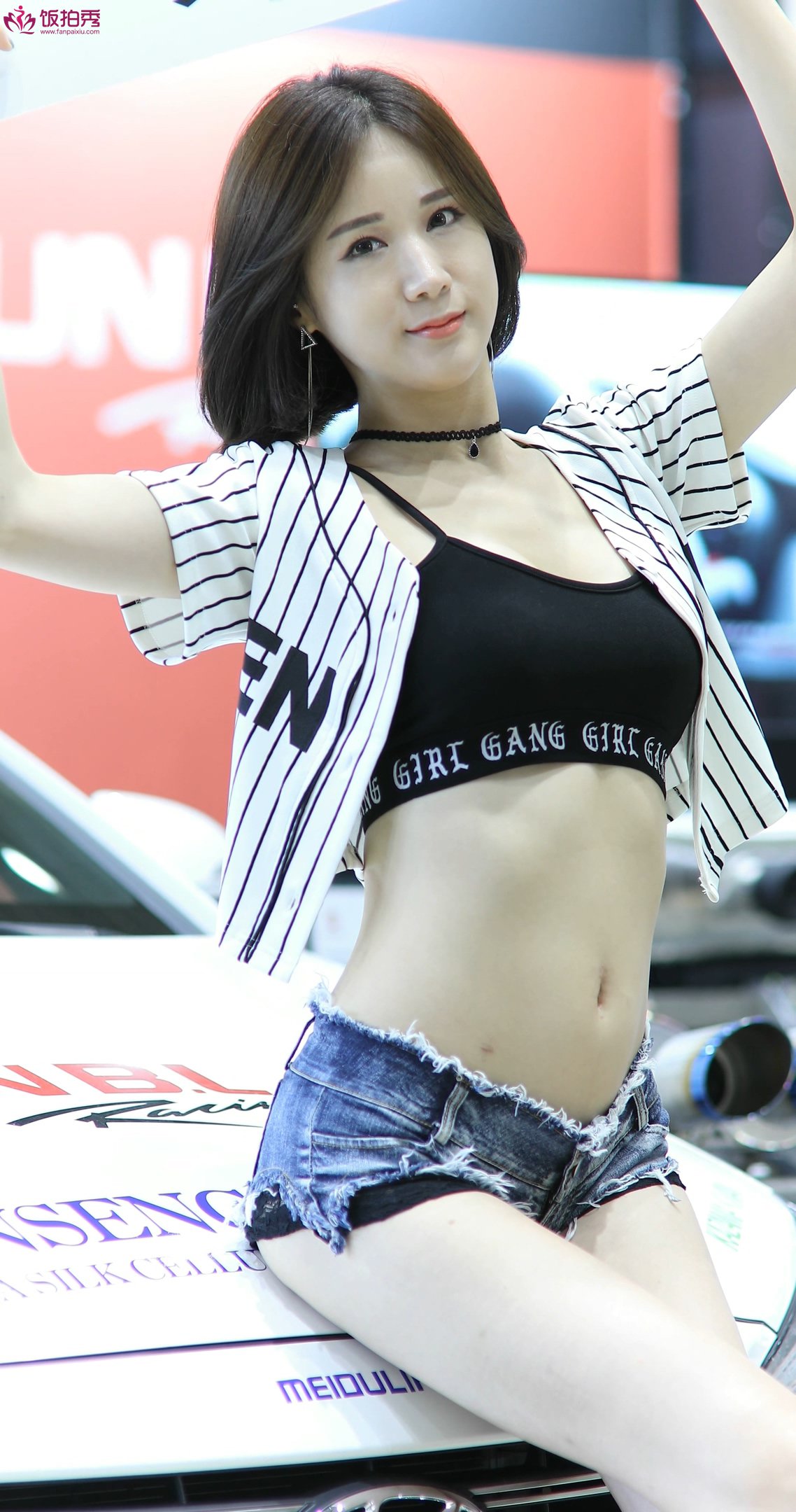 ģأɣ-FANCAM<strong><font color='red'>[5P]</font></strong>[.666][170715][2017 SEOUL AUTO SALON ԸС][4K][ԭ]Ůŷ(1)