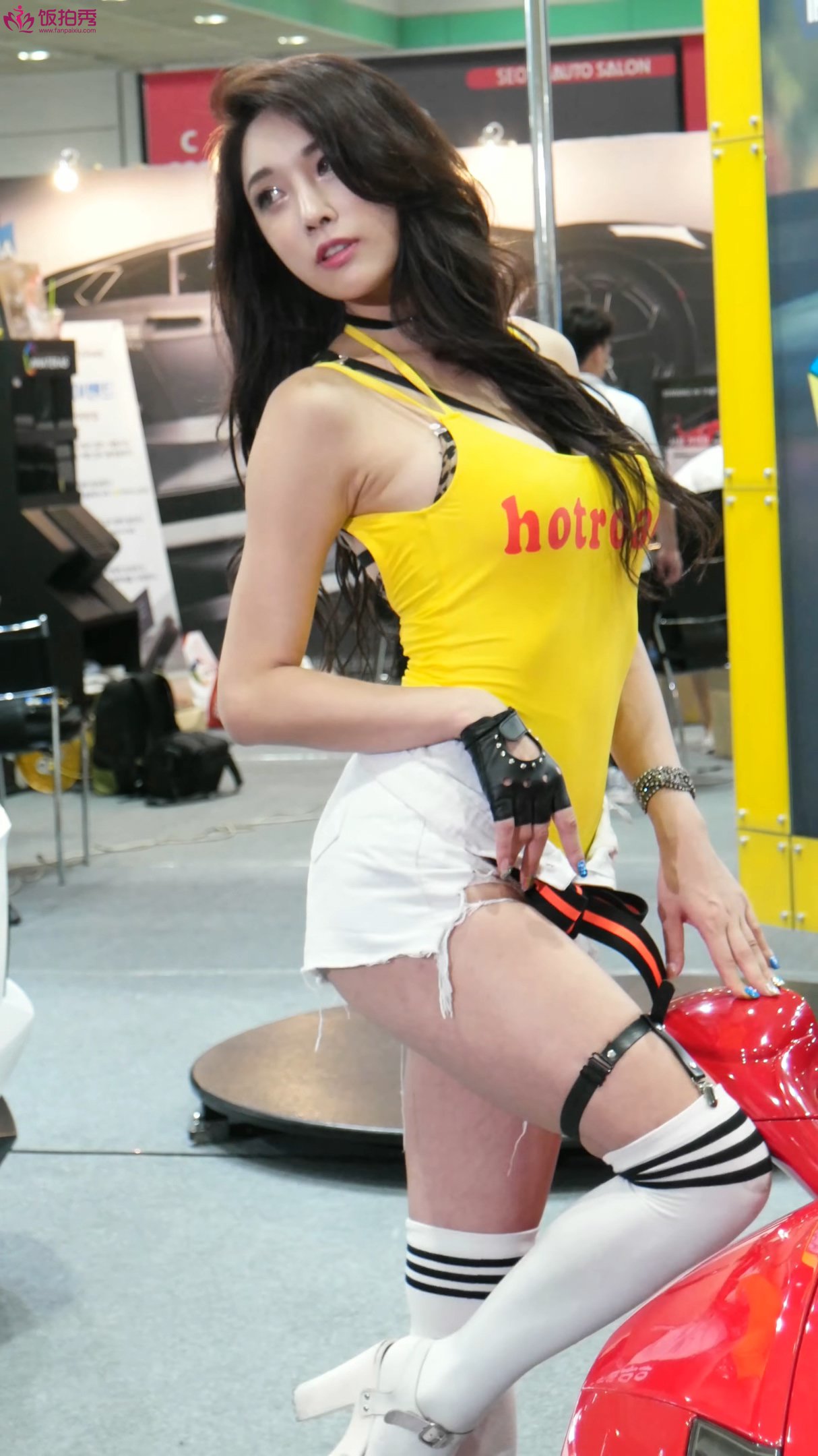 ģأɣ-FANCAM<strong><font color='red'>[5P]</font></strong>[.677][170716][2017 SEOUL AUTO SALON][4K][ԭ]Ůŷ(5)