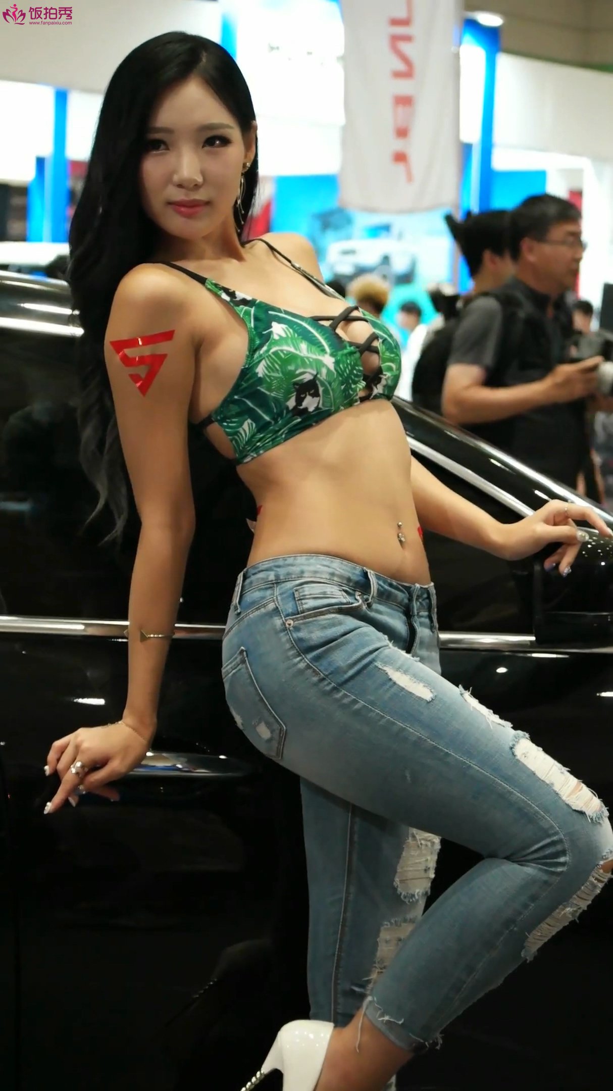 ģأɣ-FANCAM<strong><font color='red'>[8P]</font></strong>[.681][170409][2017 SEOUL AUTO SALON ][ԭ]Ůŷ(7)