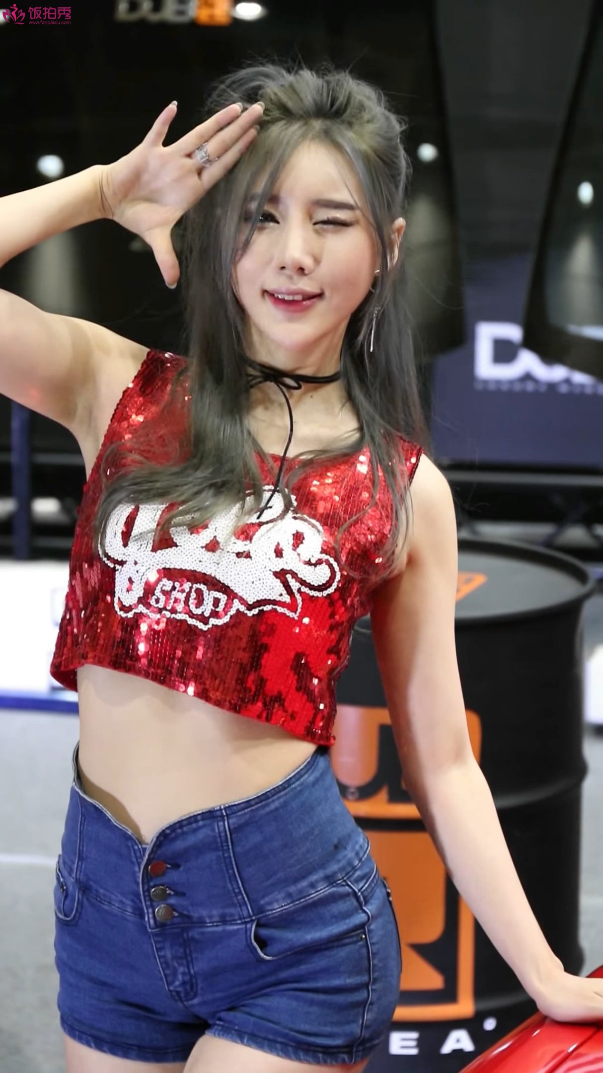 ģأɣ-FANCAM<strong><font color='red'>[4P]</font></strong>[.713][170716][2017  DUBIR SEOUL AUTO SALON][ԭ]Ůŷ(1)