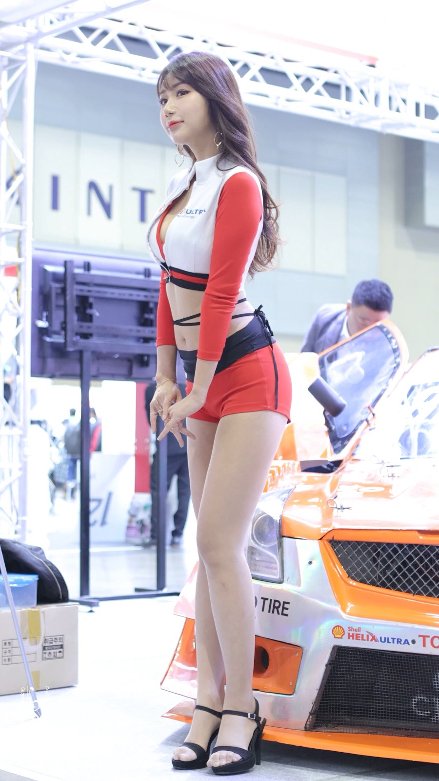 ģأɣ-FANCAM<strong><font color='red'>[4P]</font></strong>[.2596]][181121][Korean Model Seoul Autosalo][4K]Ůŷ(3)