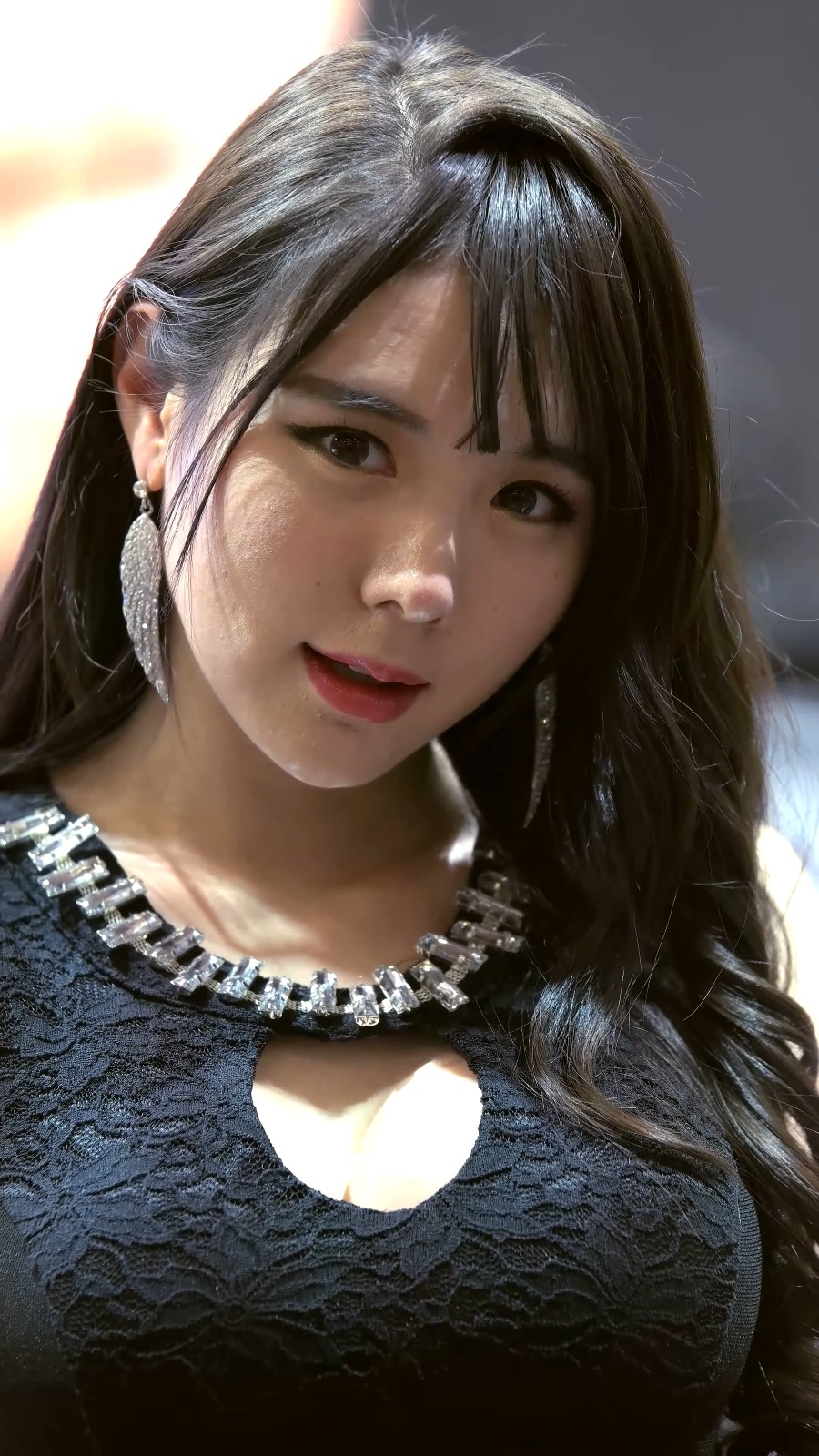 ģأɣ-FANCAM<strong><font color='red'>[4P]</font></strong>[.2683][2018 Min YuRin Black Swan Seoul Motor Show][4K]Ůŷ(1)
