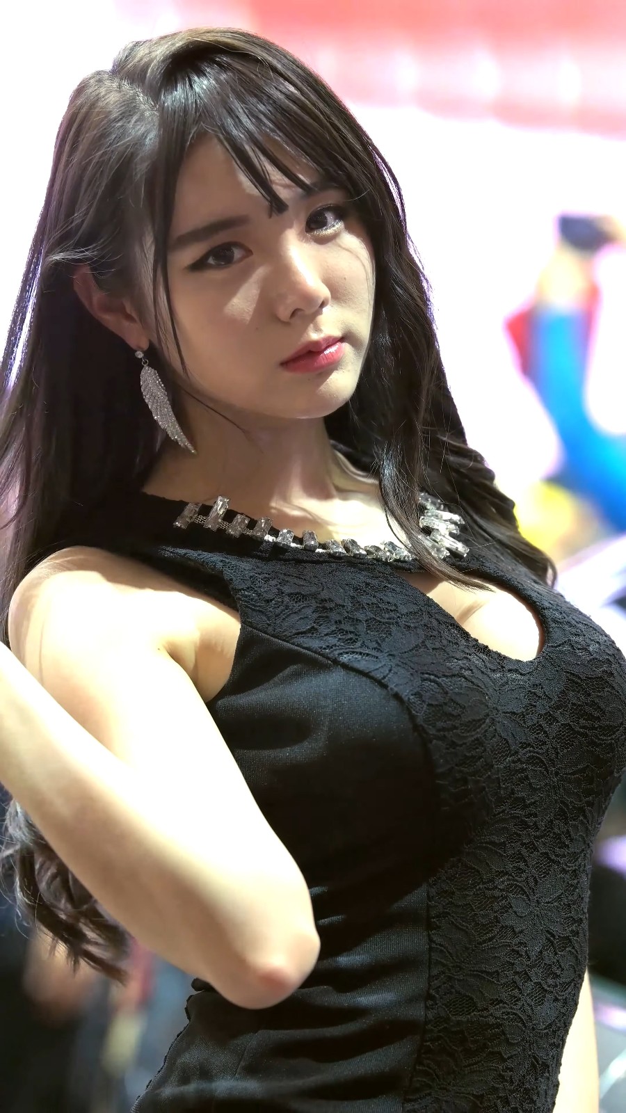 ģأɣ-FANCAM<strong><font color='red'>[4P]</font></strong>[.2683][2018 Min YuRin Black Swan Seoul Motor Show][4K]Ůŷ(2)