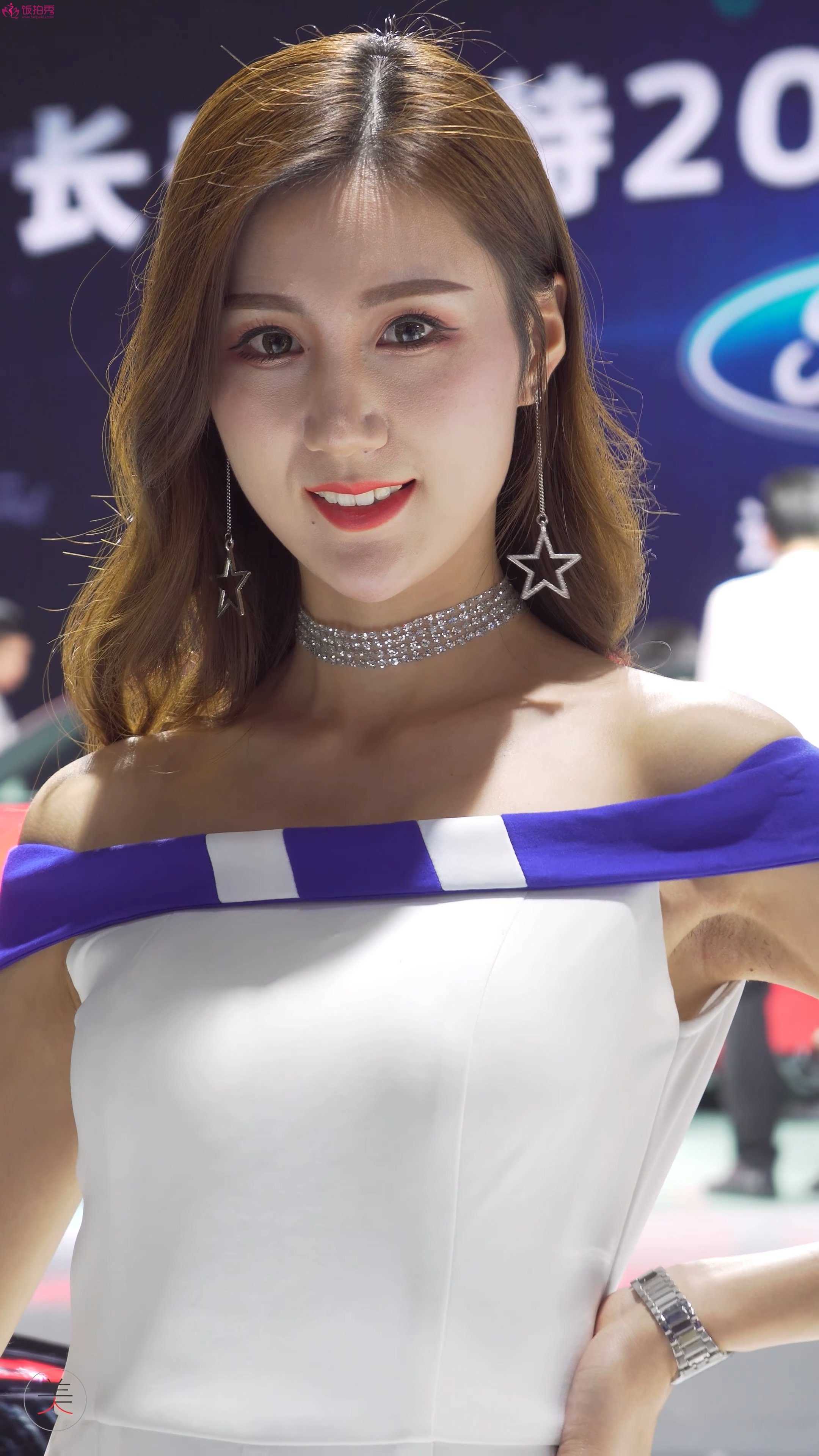 ģأɣ-FANCAM<strong><font color='red'>[13P]</font></strong>[.2957-62][190310][2019ϺRacing Model ShowGirlͼ][4K]Ůŷ(3)