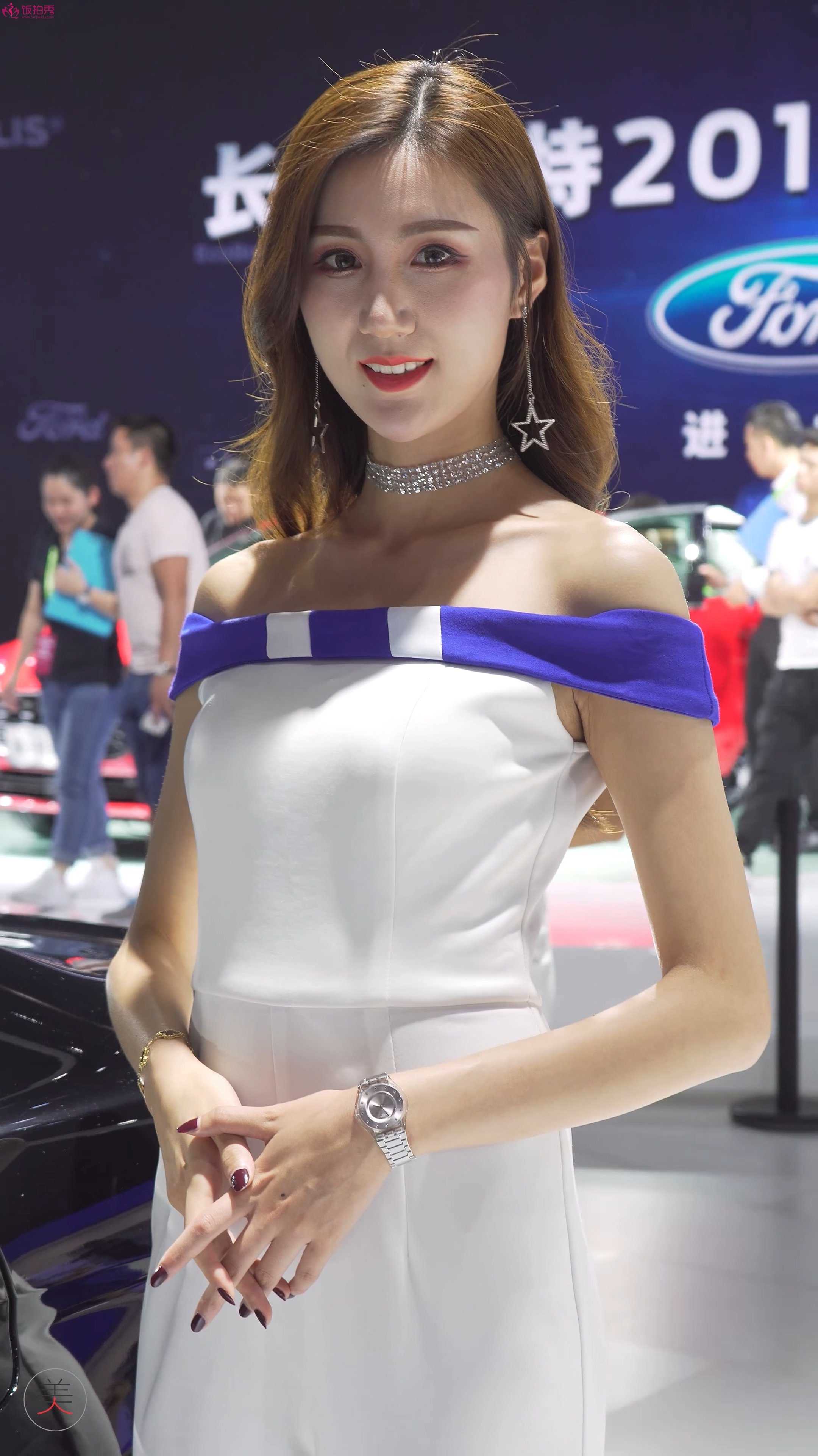 ģأɣ-FANCAM<strong><font color='red'>[13P]</font></strong>[.2957-62][190310][2019ϺRacing Model ShowGirlͼ][4K]Ůŷ(7)
