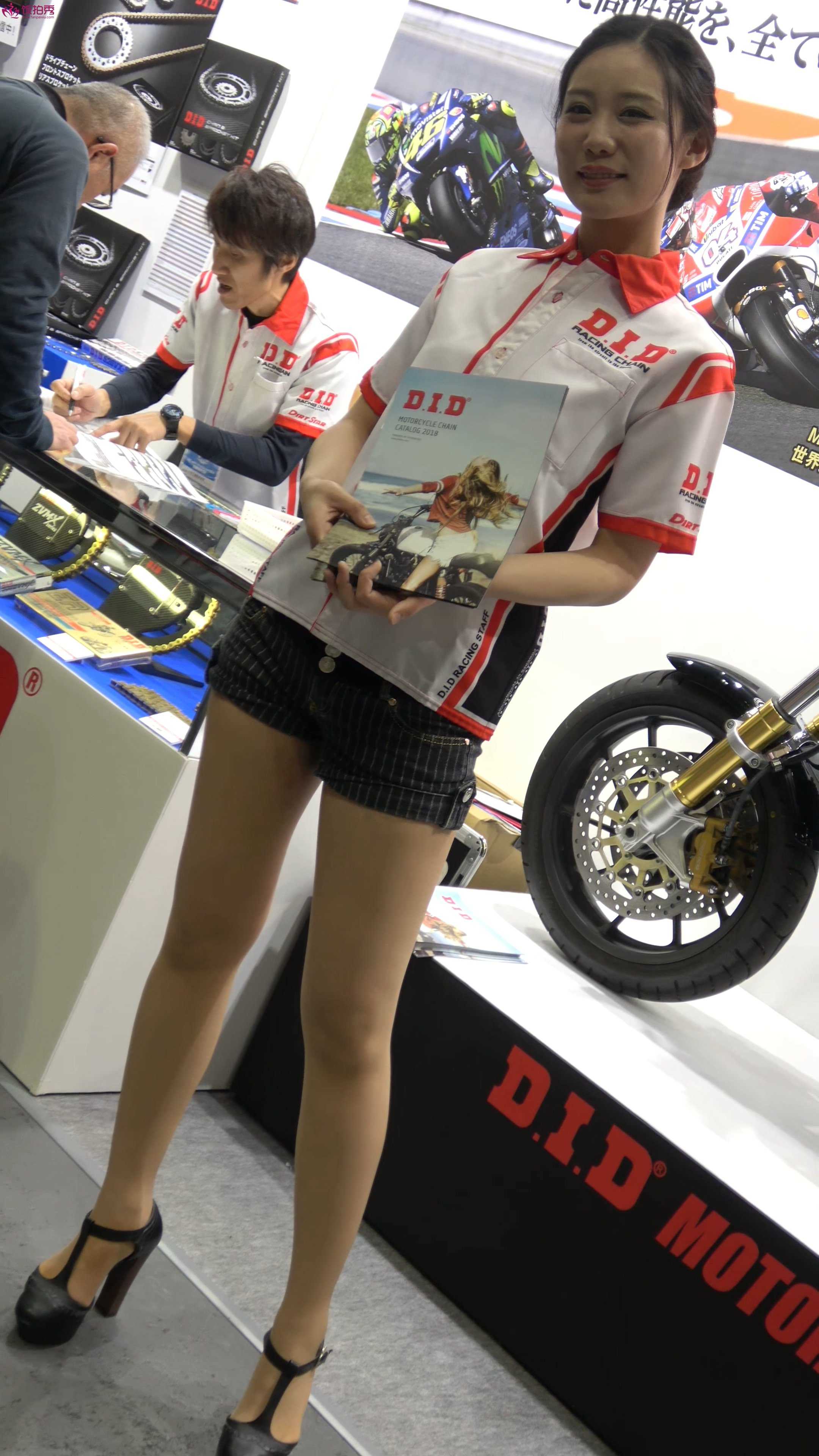 ģأɣ-FANCAM<strong><font color='red'>[3P]</font></strong>[.2969-70][190315][D.I.D][OSAKA MOTORCYCLE SHOW][4K]Ůŷ(3)