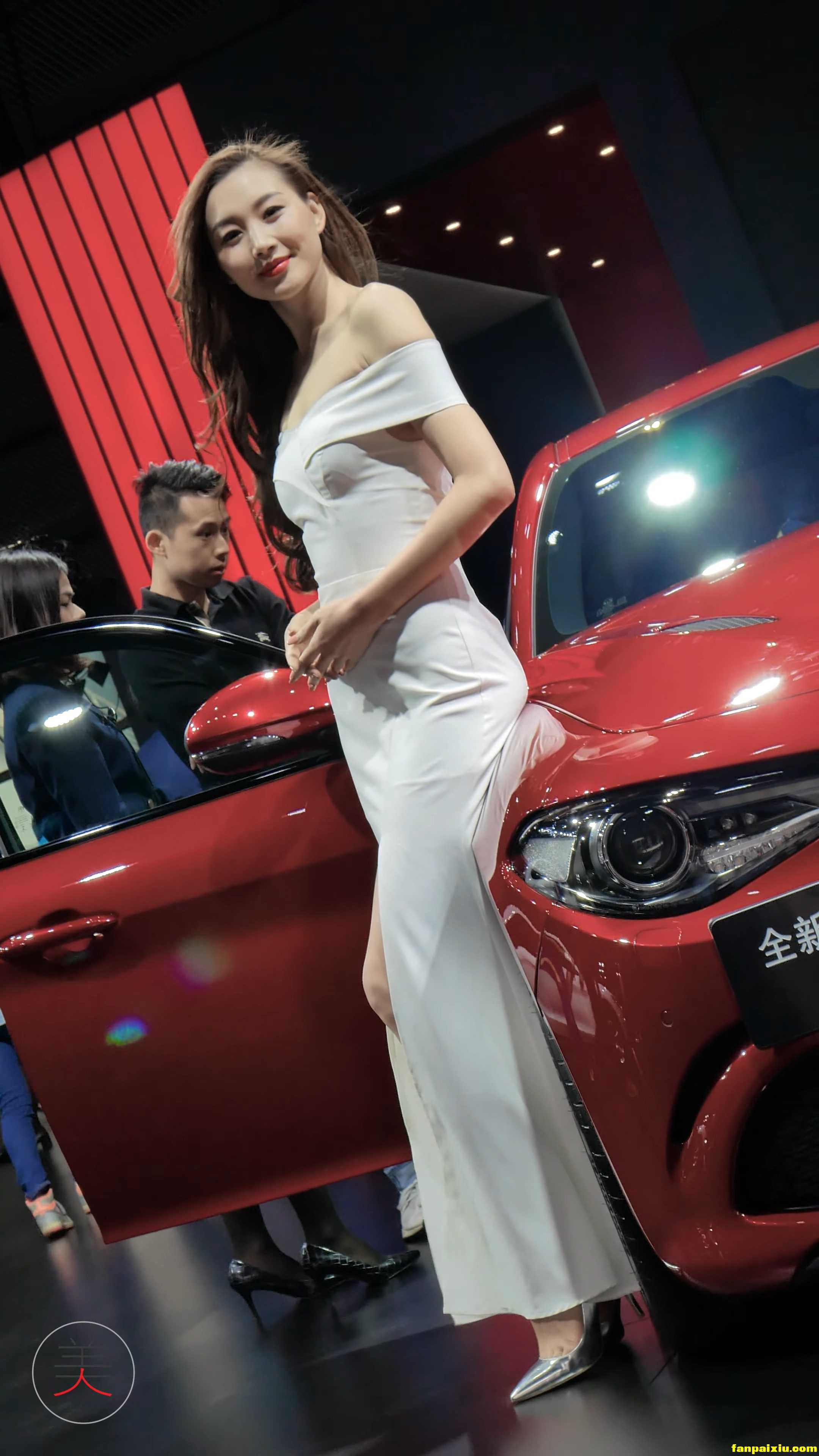 ģأɣ-FANCAM<strong><font color='red'>[4P]</font></strong>[.3413][190414][Ʒ][Racing Model Alfa Romeo Show][4K]Ůŷ(2)