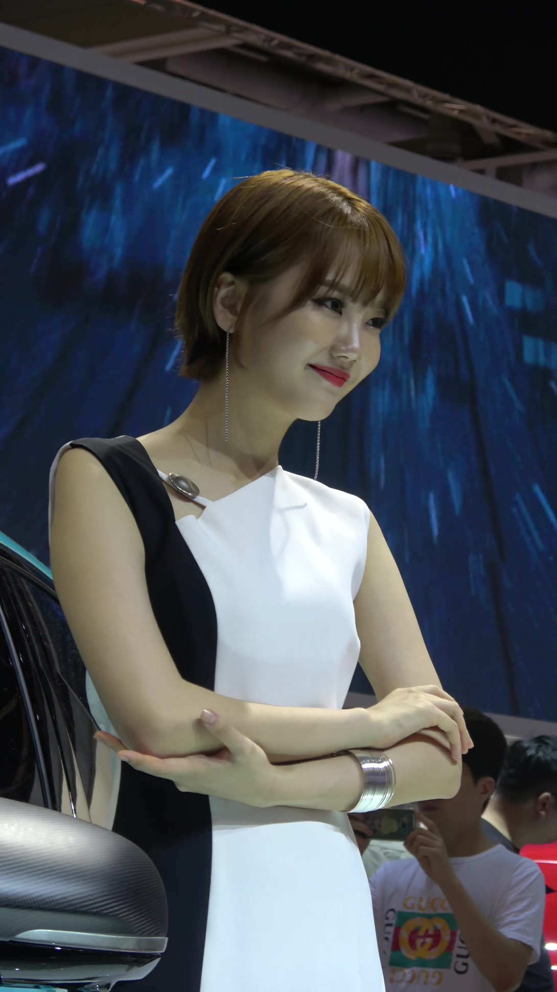 ģأɣ-FANCAM<strong><font color='red'>[4P]</font></strong>[.3566-67][190507][2019Busan International Motor Show][ԭ4K]Ůŷ(4)