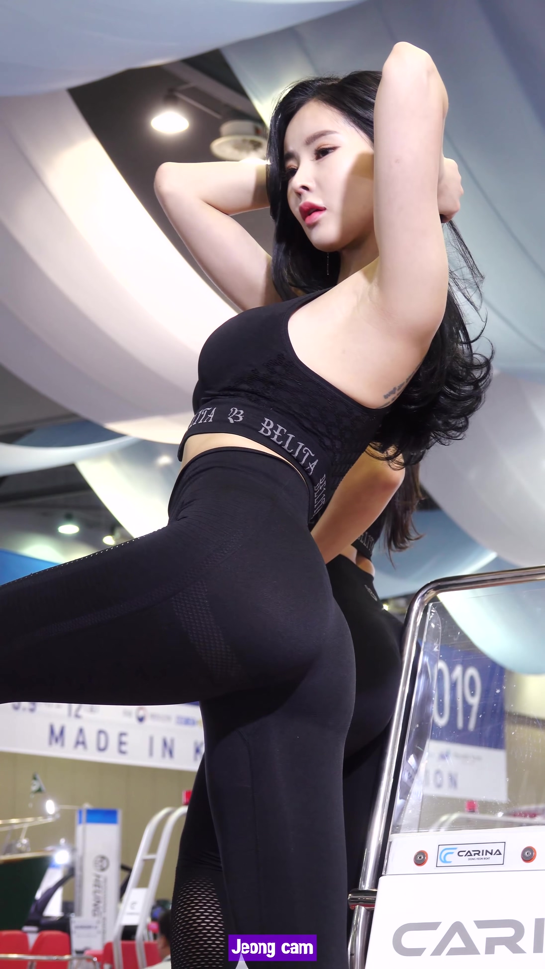 ģأɣ-FANCAM<strong><font color='red'>[9P]</font></strong>[.3674][190516][Jeong camƷ][Model Shin Sae Rom][4K]Ůŷ(4)