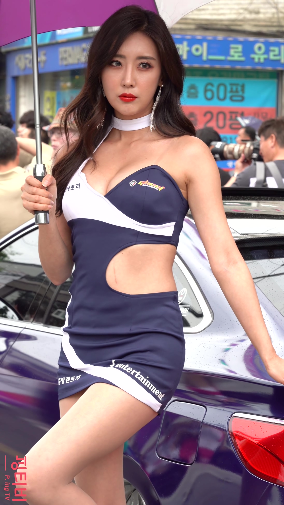 ģأɣ-FANCAM<strong><font color='red'>[5P]</font></strong>[.3757-60][190524][Deagu Street Motor Model Runway][4K]Ůŷ(3)