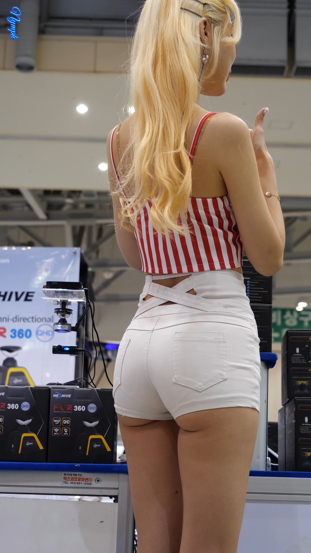 ģأɣ-FANCAM<strong><font color='red'>[4P]</font></strong>[.4654][NymphƷ][190705][BUKA Busan Used Car Fair ][...Ůŷ(2)