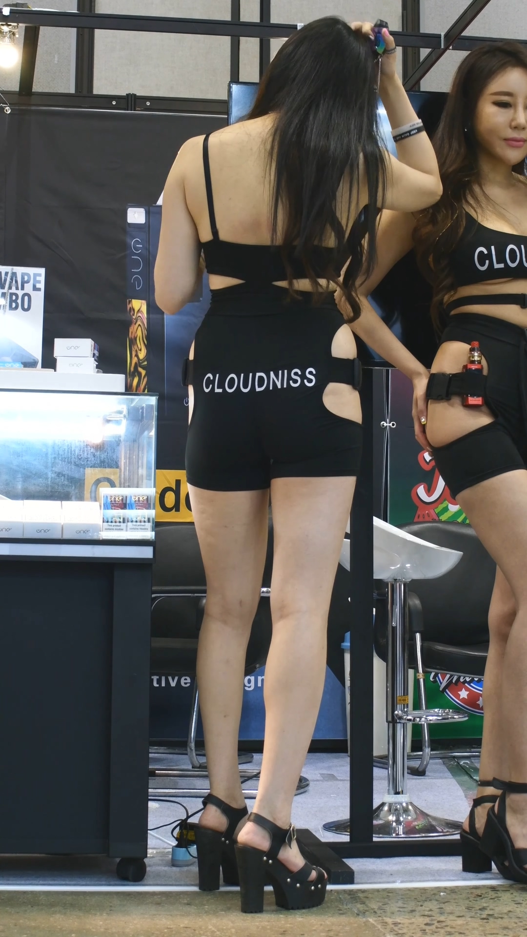 ģأɣ-FANCAM<strong><font color='red'>[3P]</font></strong>[.4744][190710][Seoul MotorShow Kang Seung-hee][ԭ4K]Ůŷ(3)