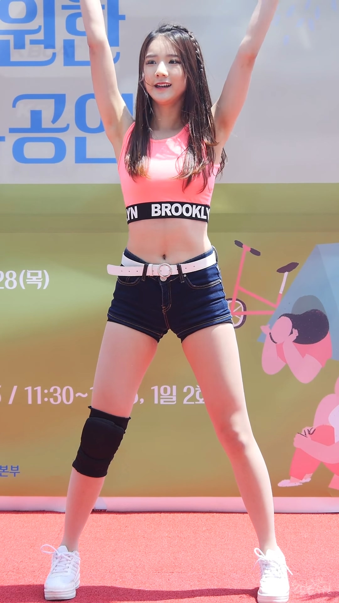 Ůţɣ-FANCAM<strong><font color='red'>[12P]</font></strong>[.5102-03][190721[Cheerleader][1080P][Black Dress & La La La]Ůŷ(2)