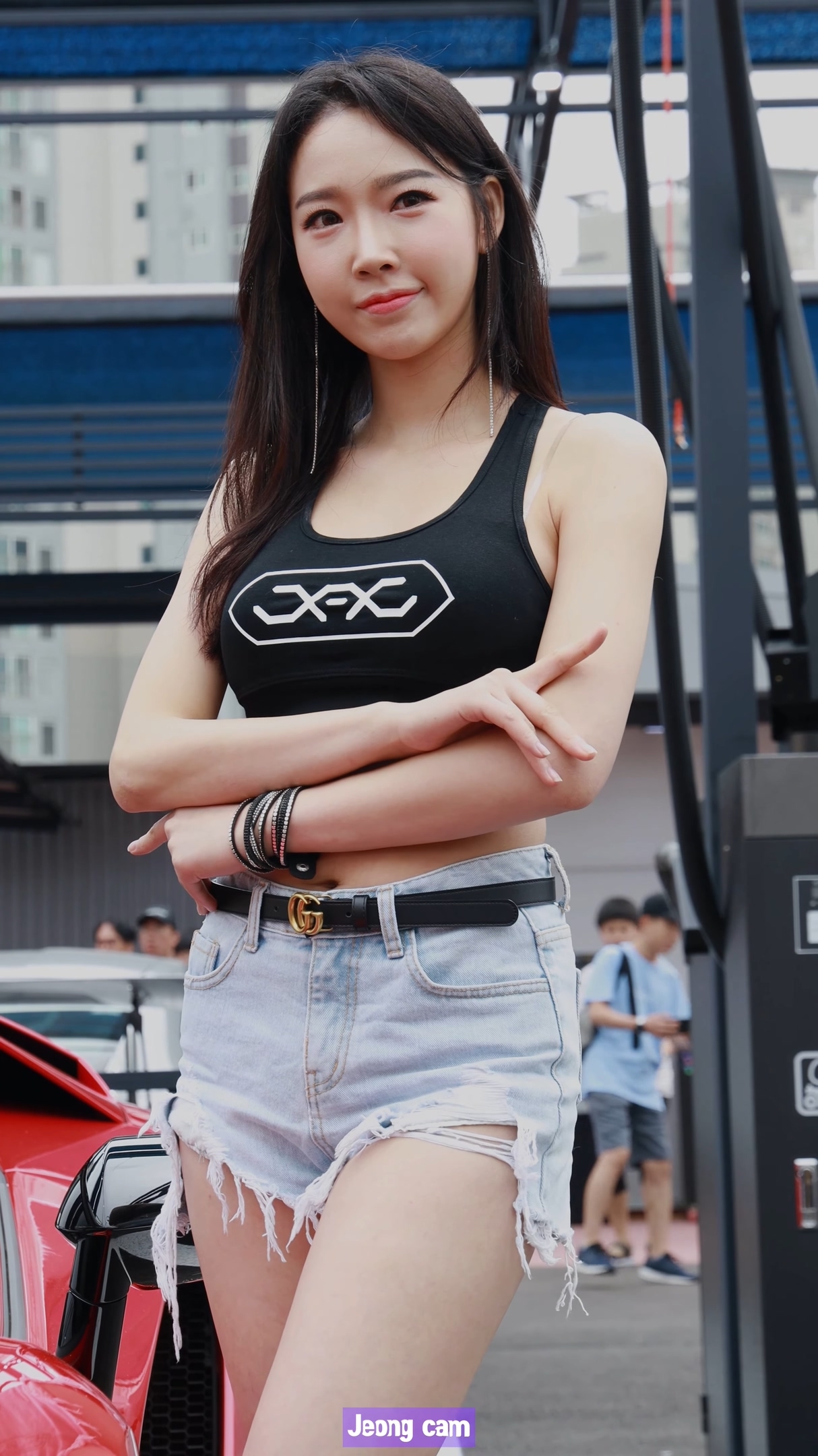 ģأɣ-FANCAM<strong><font color='red'>[3P]</font></strong>[.5846][Jeong camƷ][190922][4K][Racing Model - Kim Da Na]ر溫Ůŷ(3)