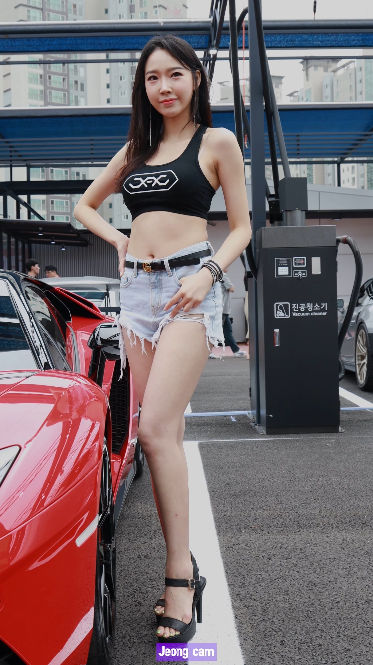 ģأɣ-FANCAM<strong><font color='red'>[3P]</font></strong>[.5846][Jeong camƷ][190922][4K][Racing Model - Kim Da Na]ر溫Ůŷ(4)