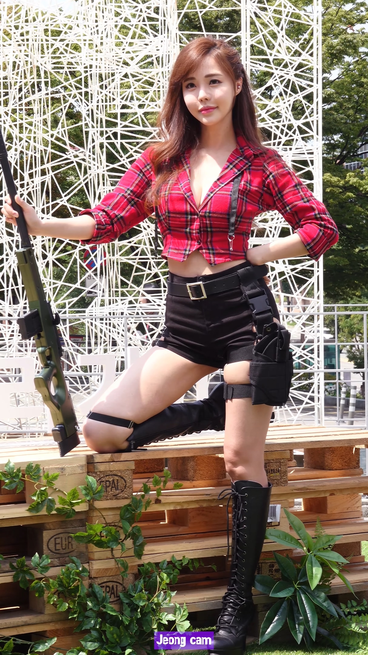 ģأɣ-FANCAM<strong><font color='red'>[3P]</font></strong>[.5853][Jeong camƷ][190922][4K][Racing Model -  Seo Jin Ah]Ůŷ(3)