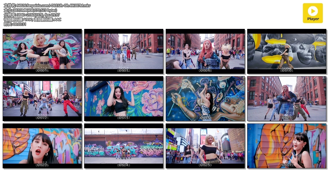 HDMV-FANCAM<strong><font color='red'>[2P]</font></strong>NO26.I-DLE.Uh-Oh.4K.387MŮŷ(2)