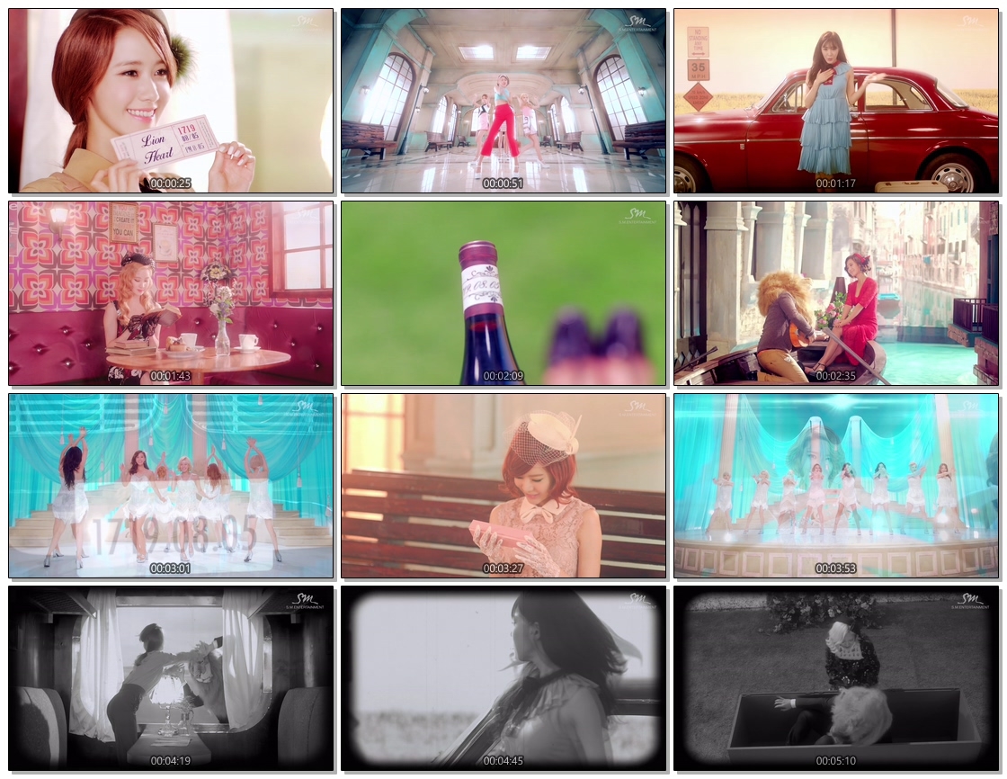 HDMV-FANCAM<strong><font color='red'>[4P]</font></strong>46.Girls Generation.Lion Heart Music Video.4K.987MŮŷ(4)