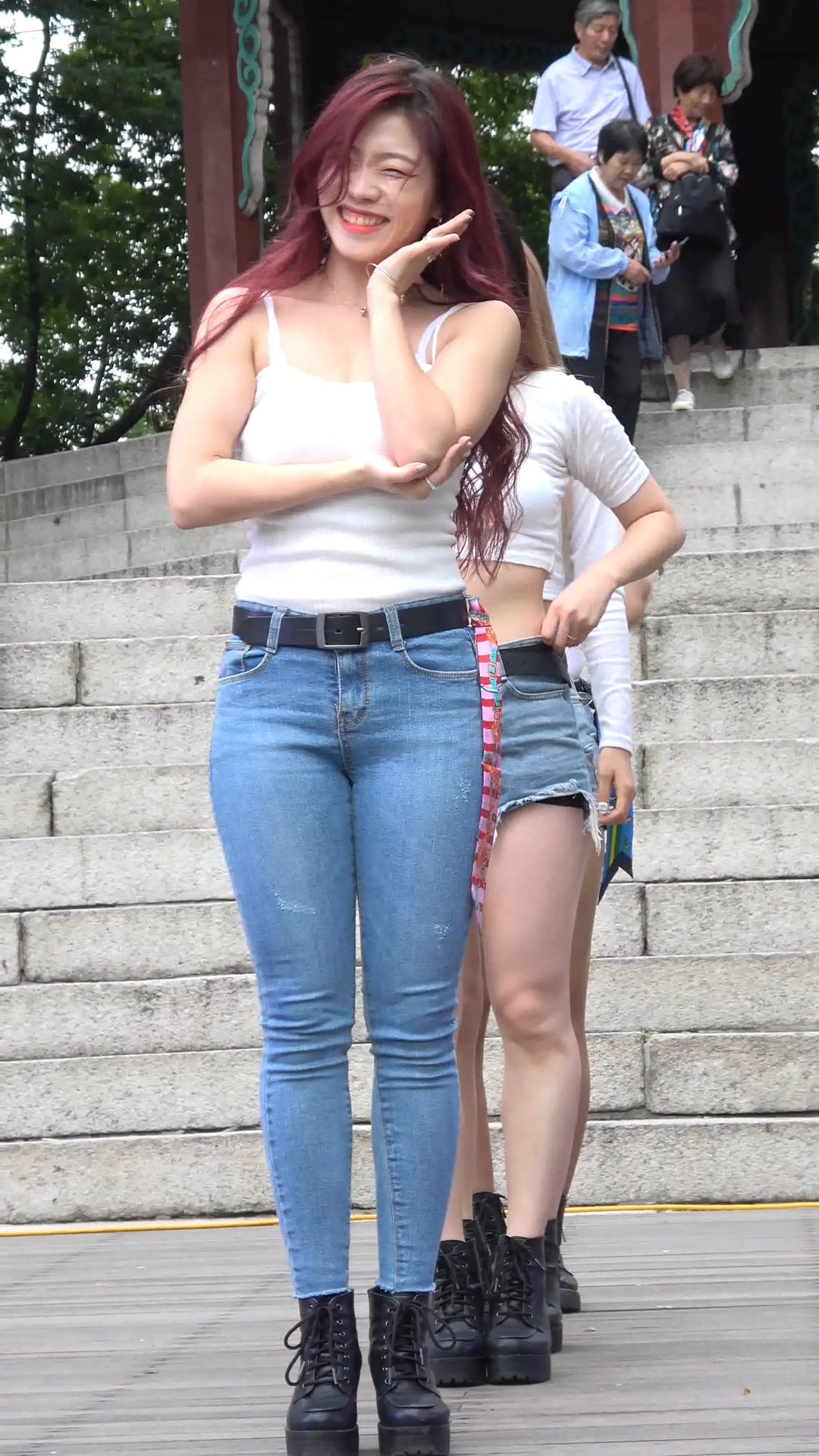 Ůţɣ-FANCAM<strong><font color='red'>[4P]</font></strong>[.6118.6122][191001][Better Swagg][4K][Dance Cover]5ϼŮŷ(4)