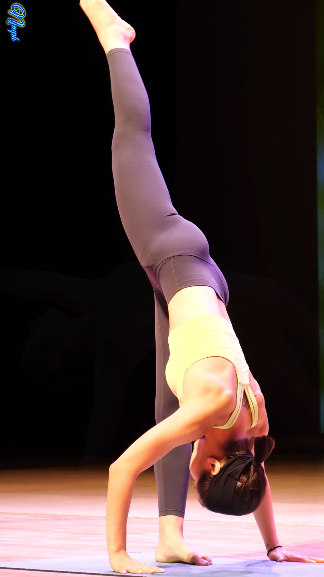 ģأɣ-FANCAM<strong><font color='red'>[6P]</font></strong>[.6379][NymphƷ][191016][4K][Yellow top Yoga wear]Ůŷ(6)