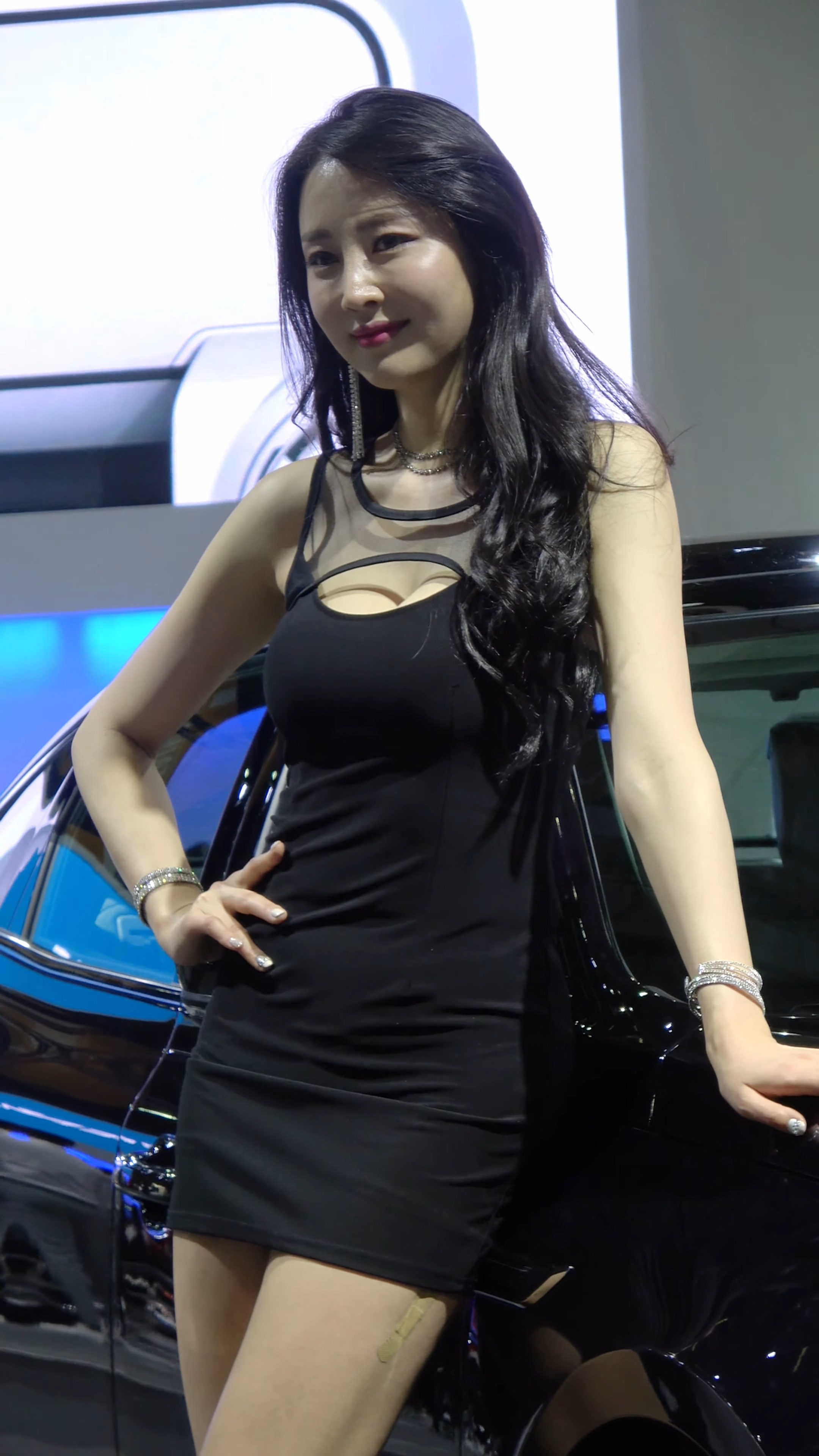 ģأɣ-FANCAM<strong><font color='red'>[1P]</font></strong>[.7067][191202][4K][Seoul Motorshow Racing model]Ůŷ(1)