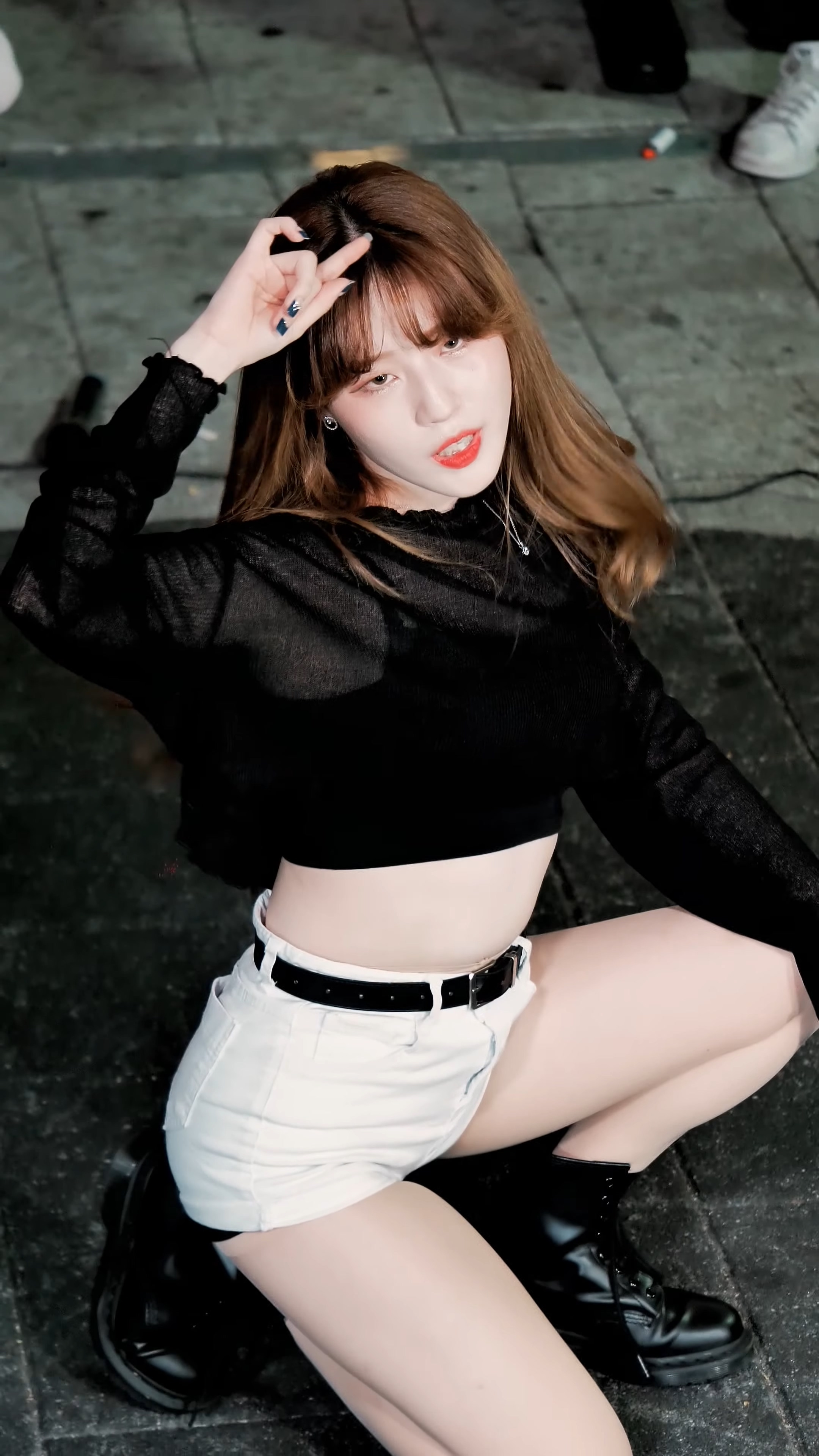 Ůţɣ-FANCAM<strong><font color='red'>[5P]</font></strong>8998-08.190824.4K.CLOCK.JiEun.DanceCover.Dalla DallaŮŷ(4)