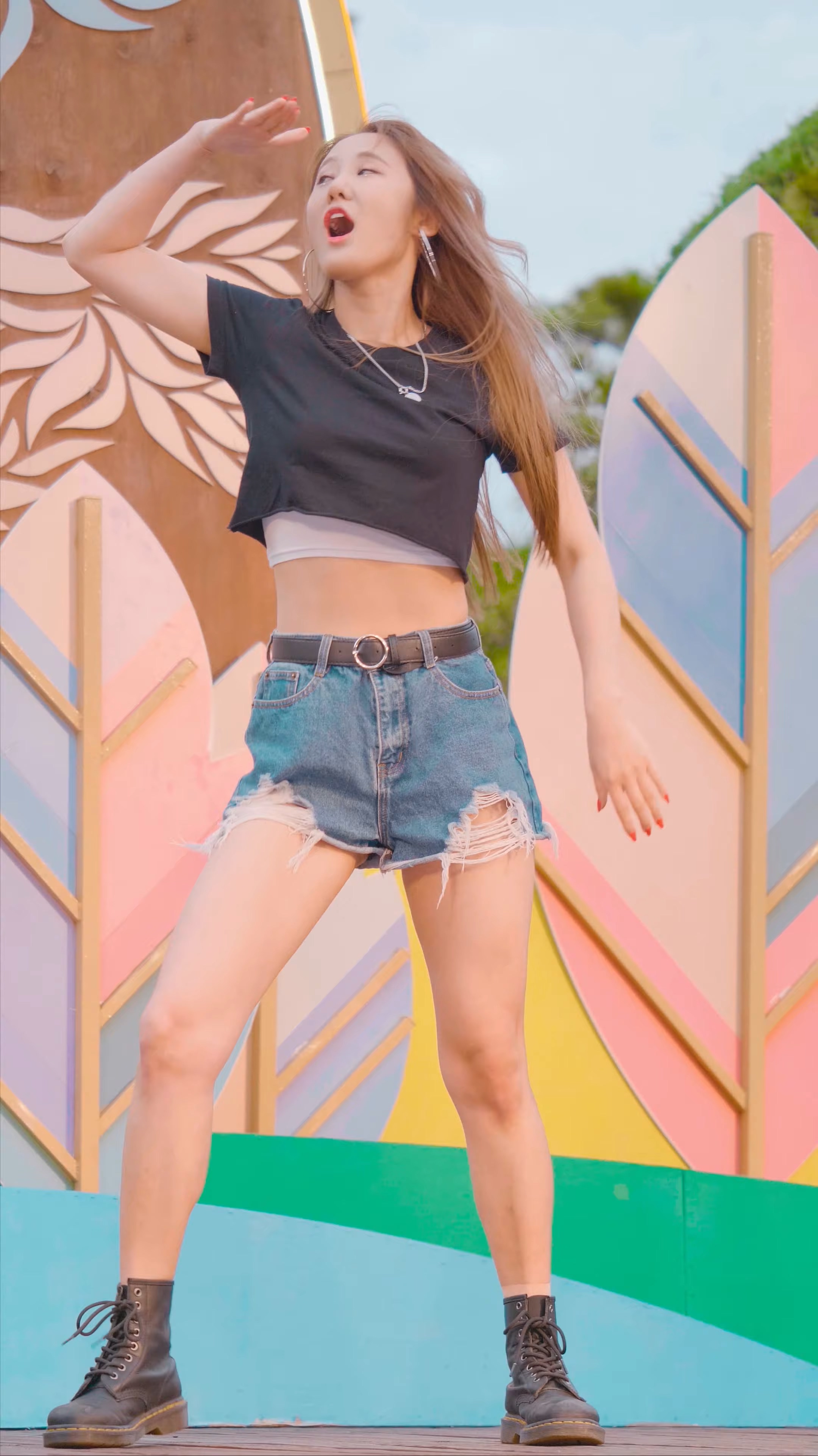 Ůţɣ-FANCAM<strong><font color='red'>[5P]</font></strong>9895.4K.200711.CHILLICHEEK.YeonSu.Summer Dance MedleyŮŷ(4)
